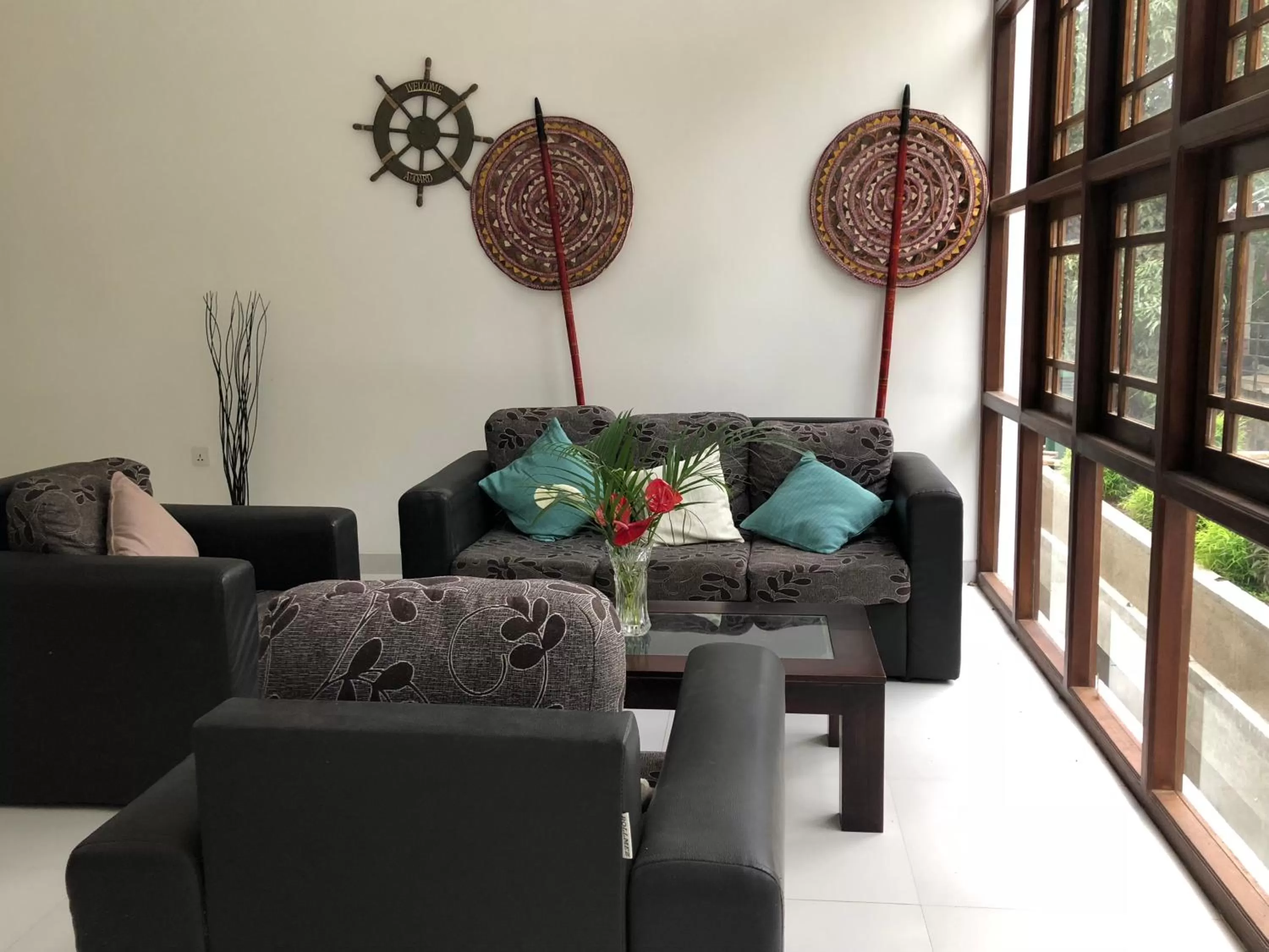 Seating Area in Kandy Rivers Edge Nature Resort