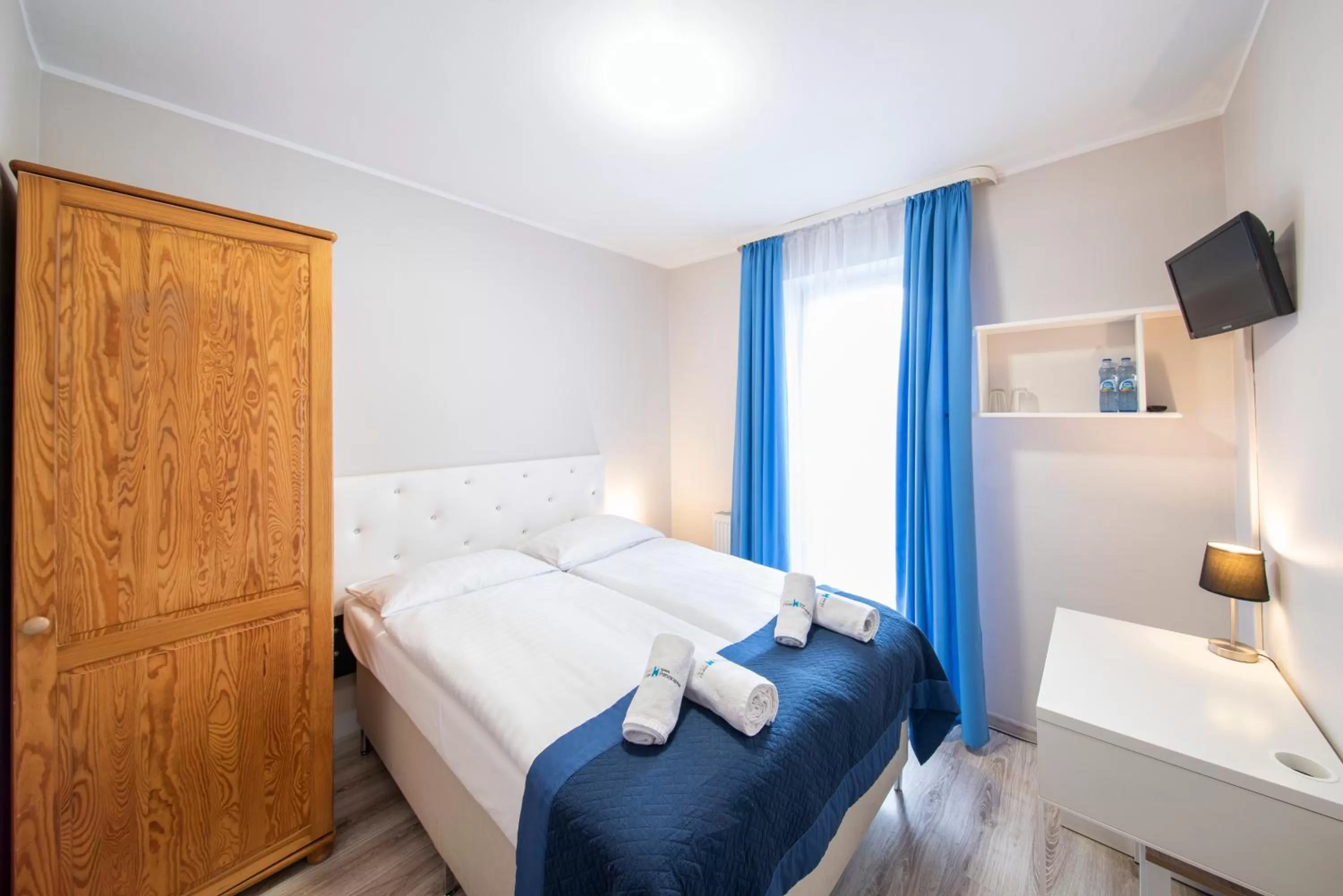 Bed in Hotel Nowa Panorama