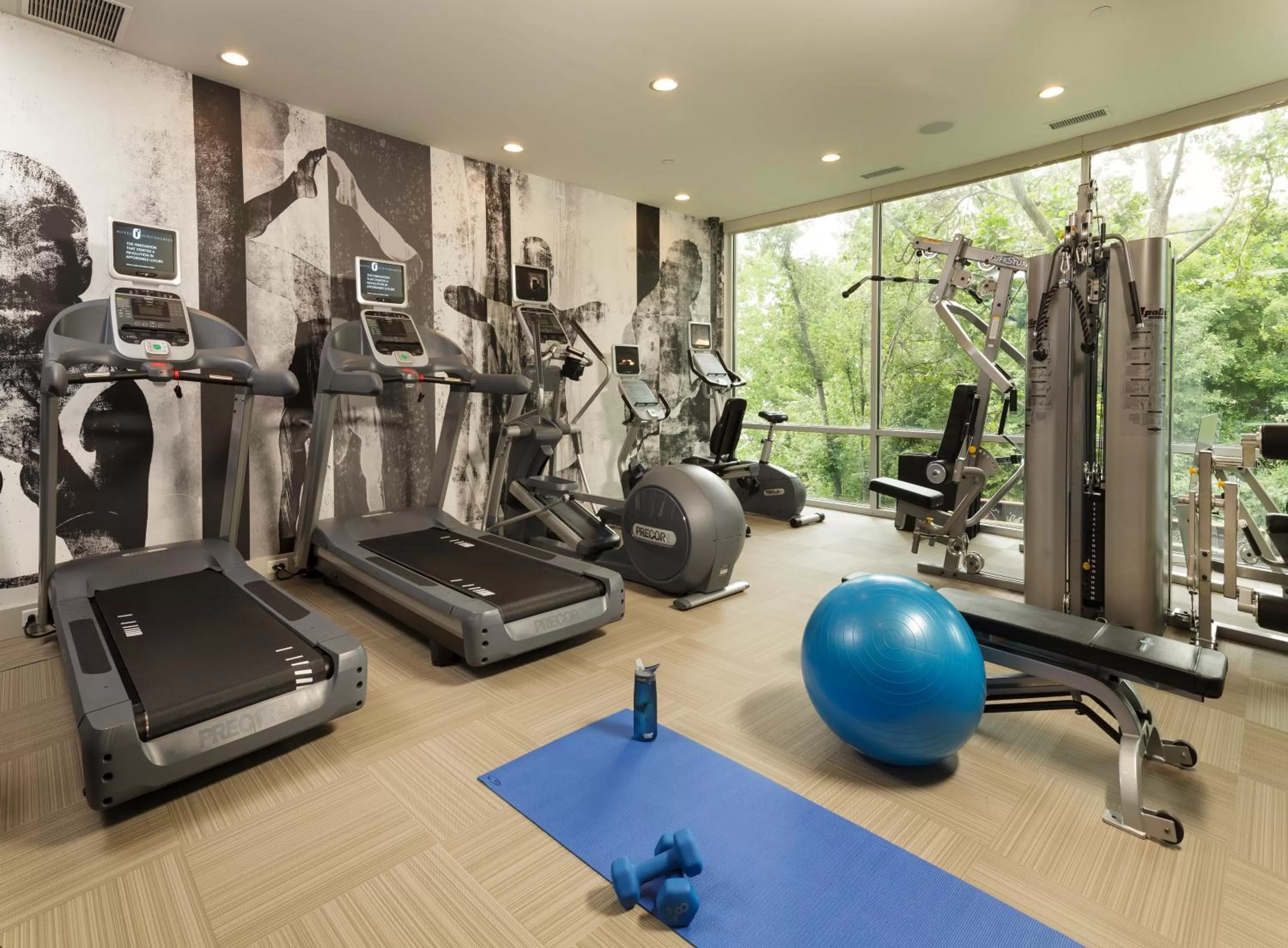 Fitness centre/facilities in The Watershed Norwalk