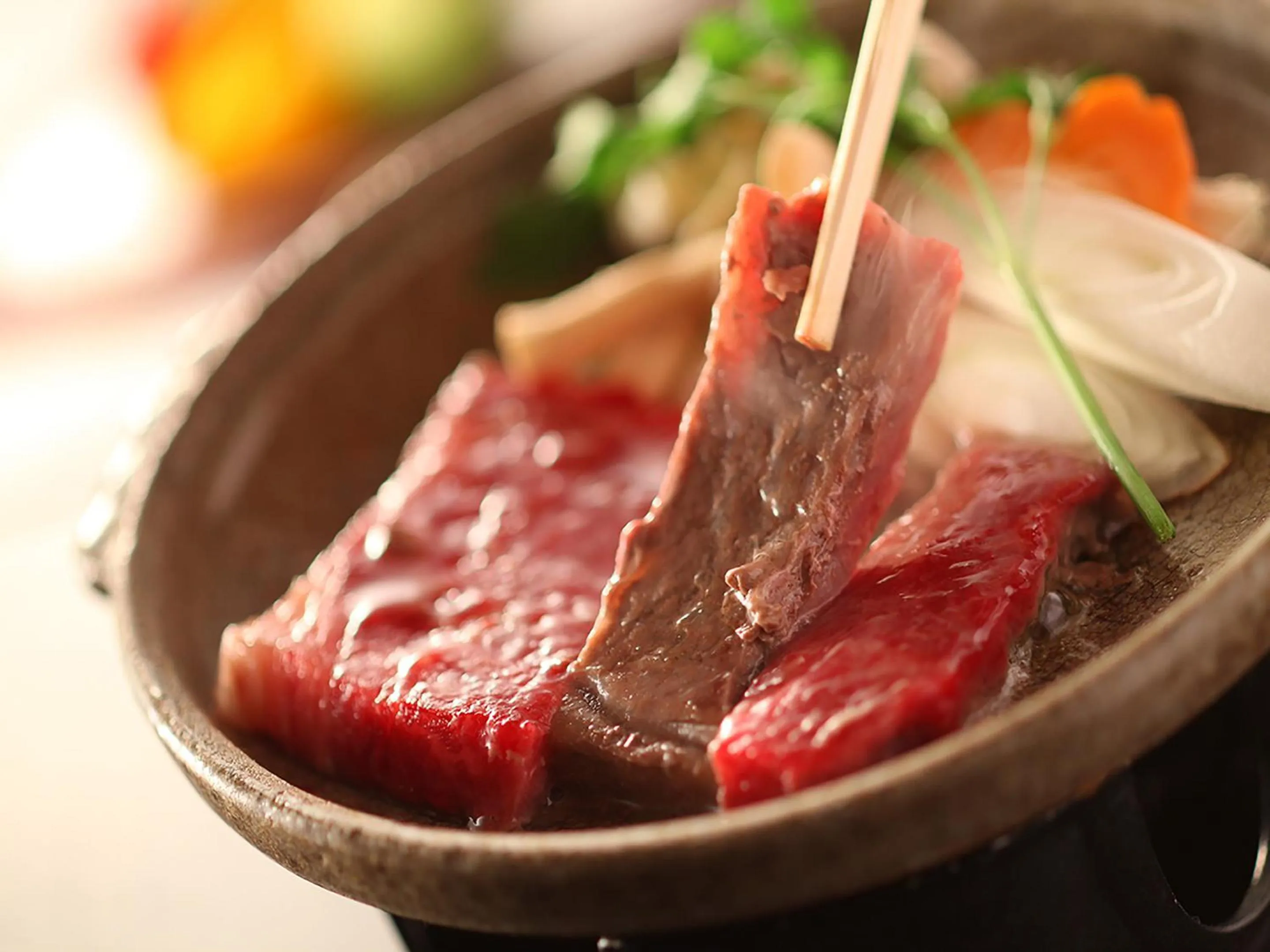 Food and drinks in Ryokan Biyunoyado