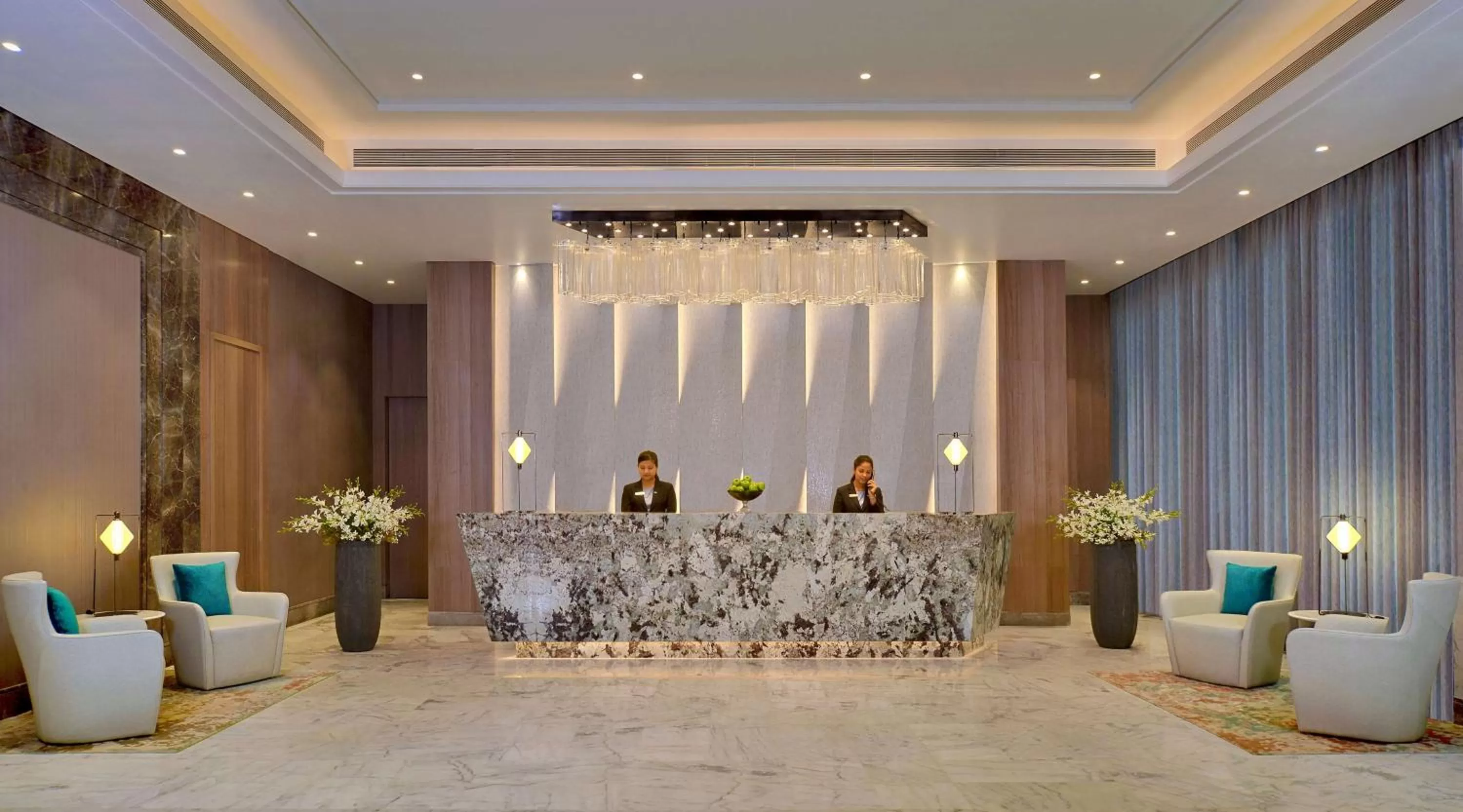 Lobby or reception in Radisson Mumbai Andheri MIDC