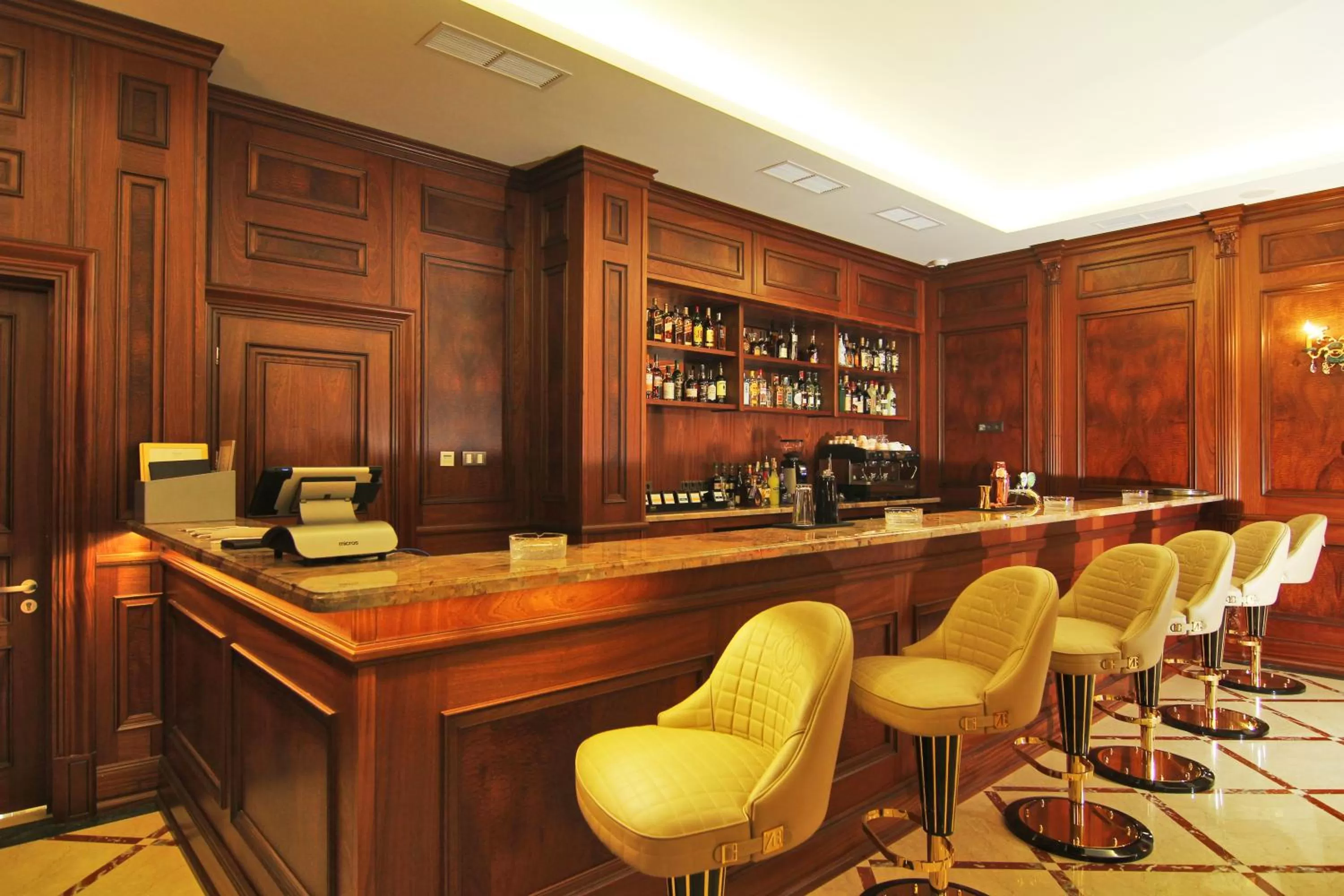 Lounge or bar in Orion Hotel Bishkek