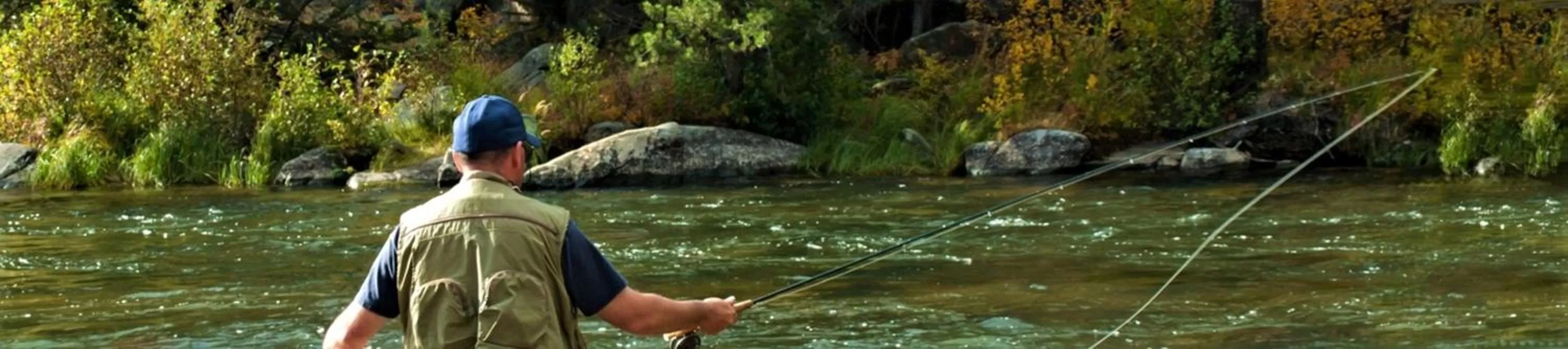 Fishing in Pines at Meadow Ridge