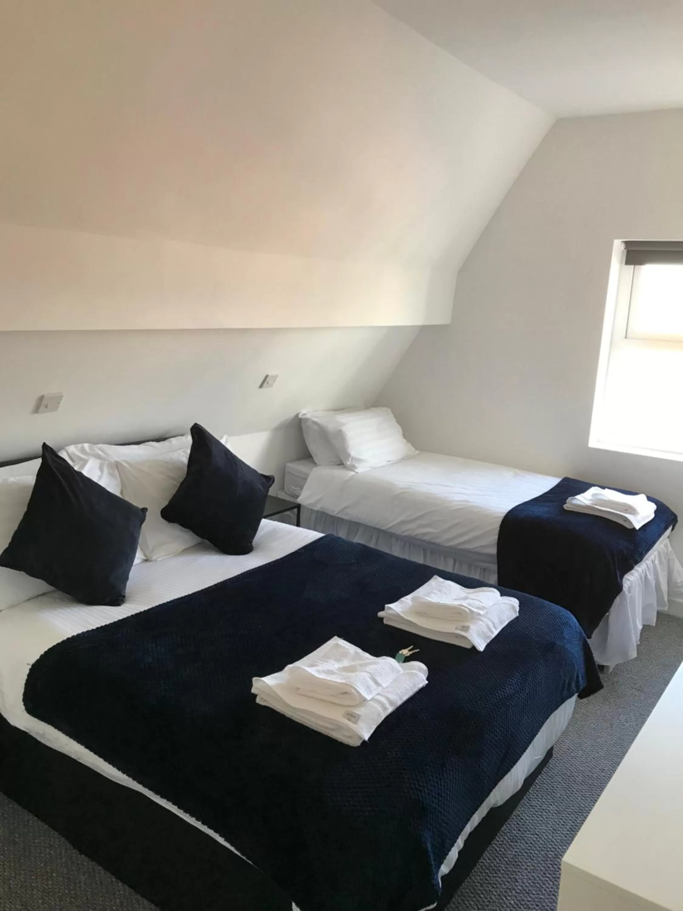 Bed in Alexandra Hotel