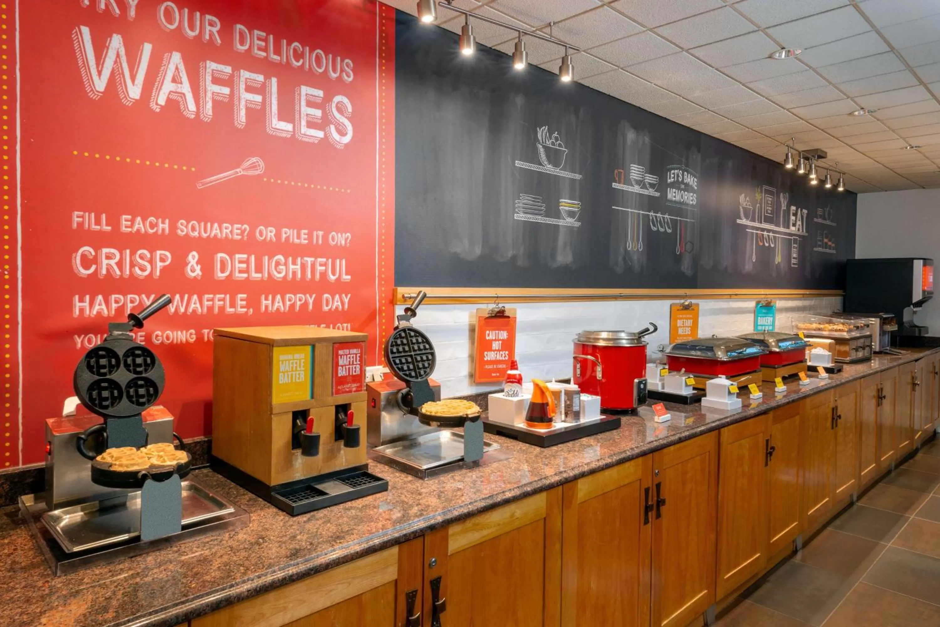 Breakfast in Hampton Inn Danbury