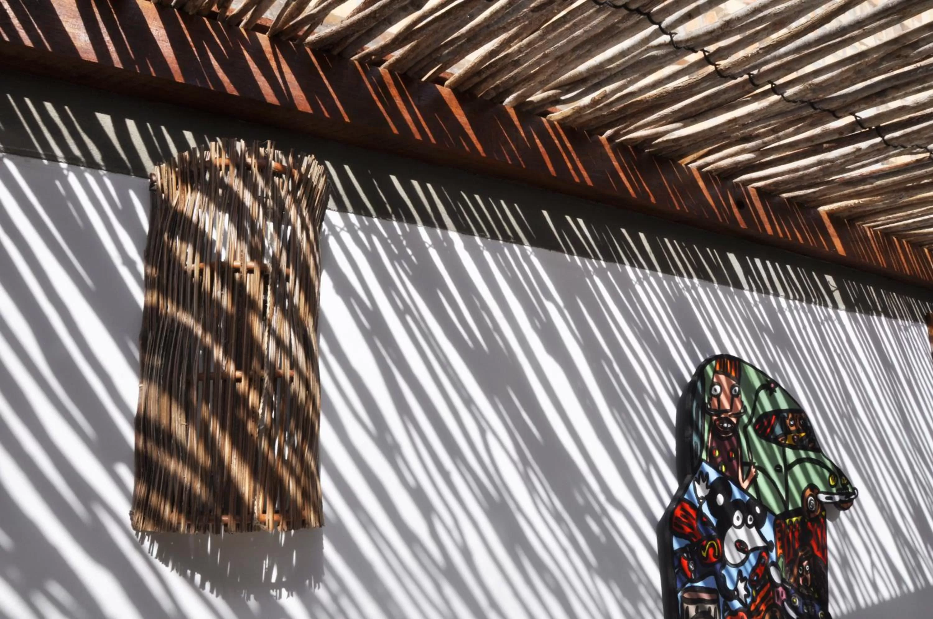 Decorative detail in Pousada Casa de João Kitehouse