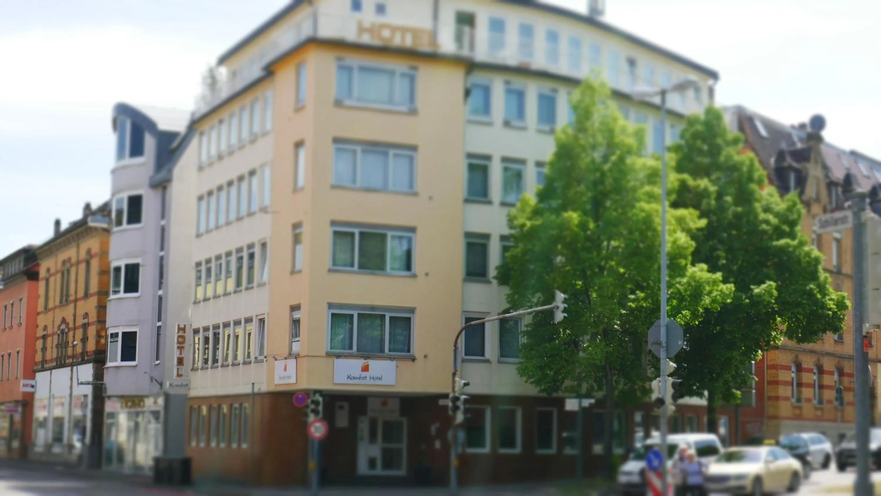 Property building in Komfort Hotel Ludwigsburg