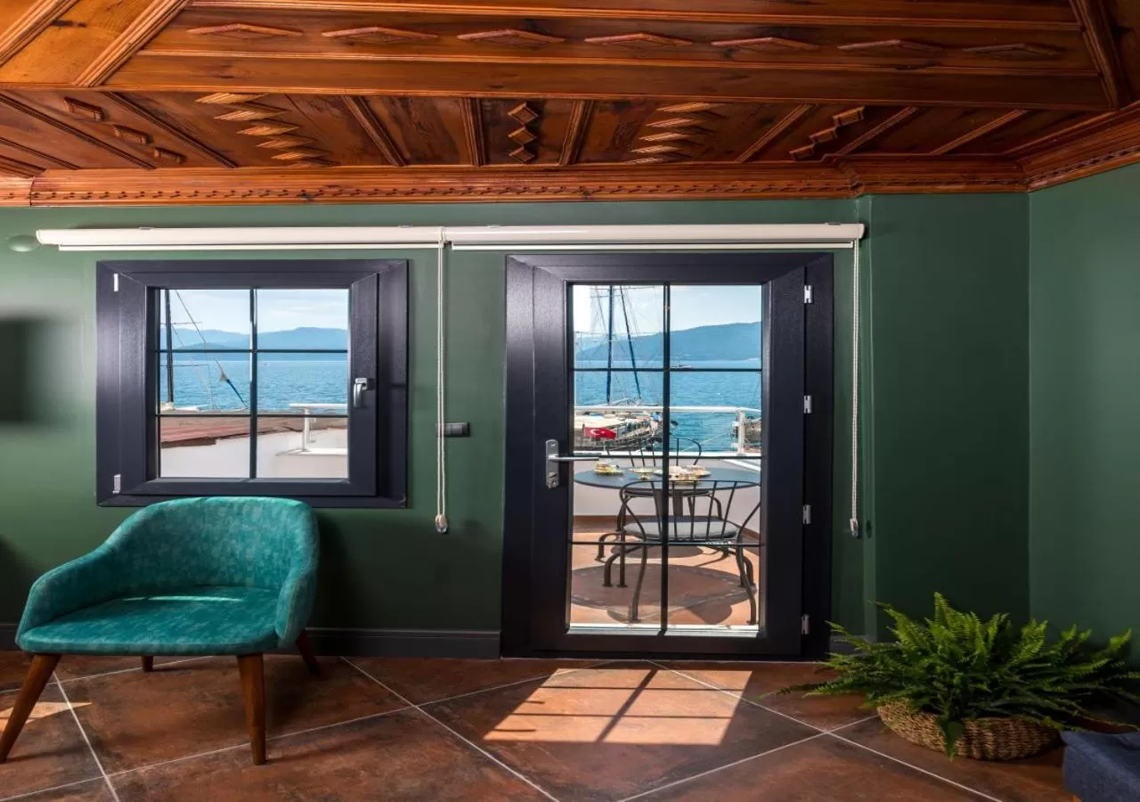 View (from property/room) in Sunset Hotel Marmaris