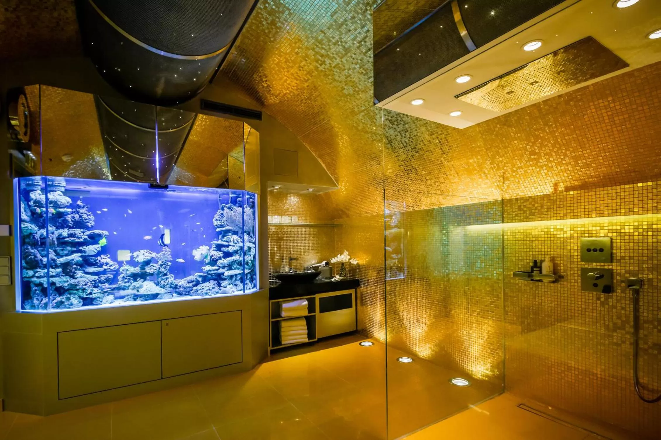 Sauna in Boutiquehotel Das Tyrol