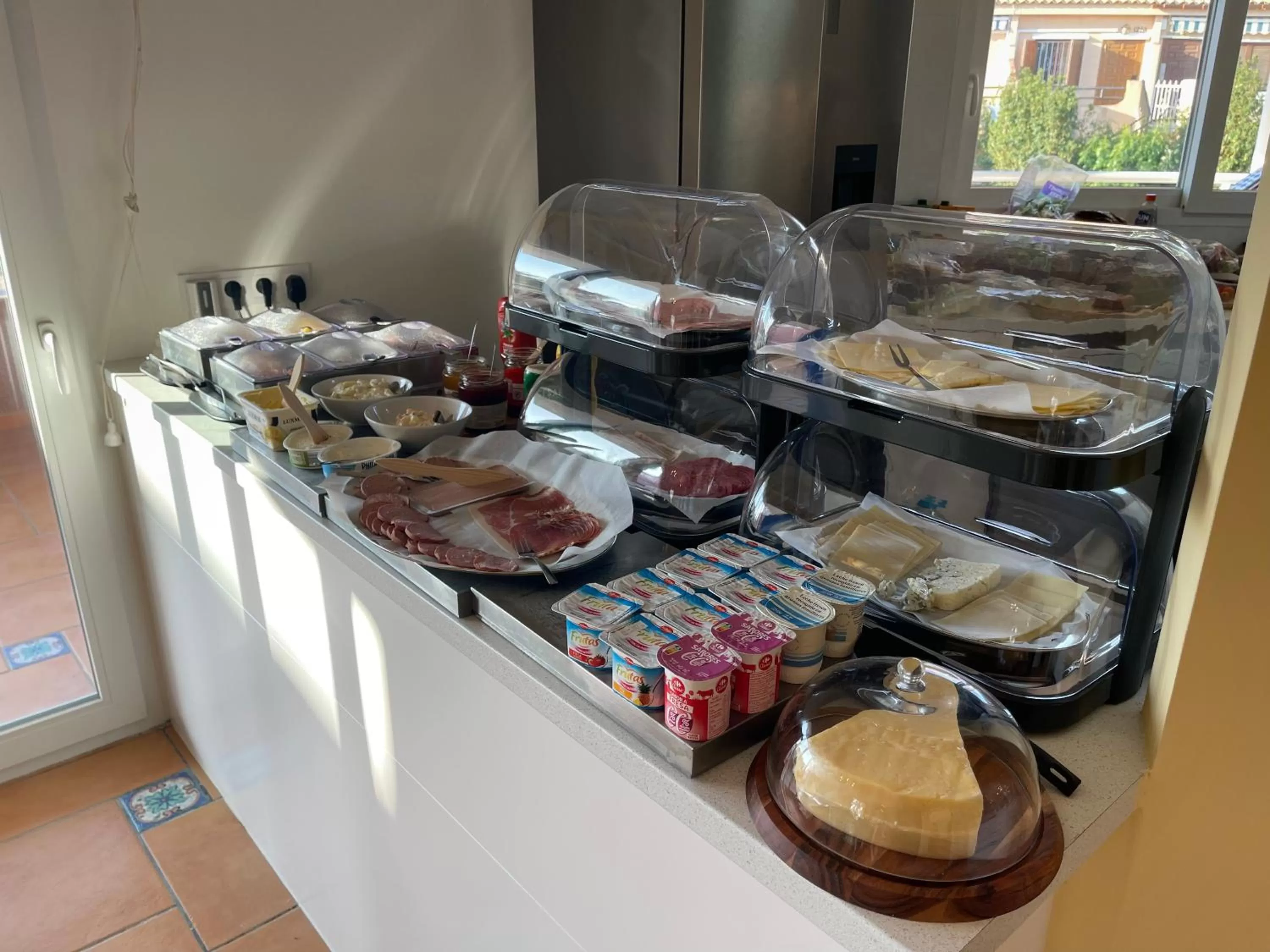 Breakfast, Food in Anna's garden