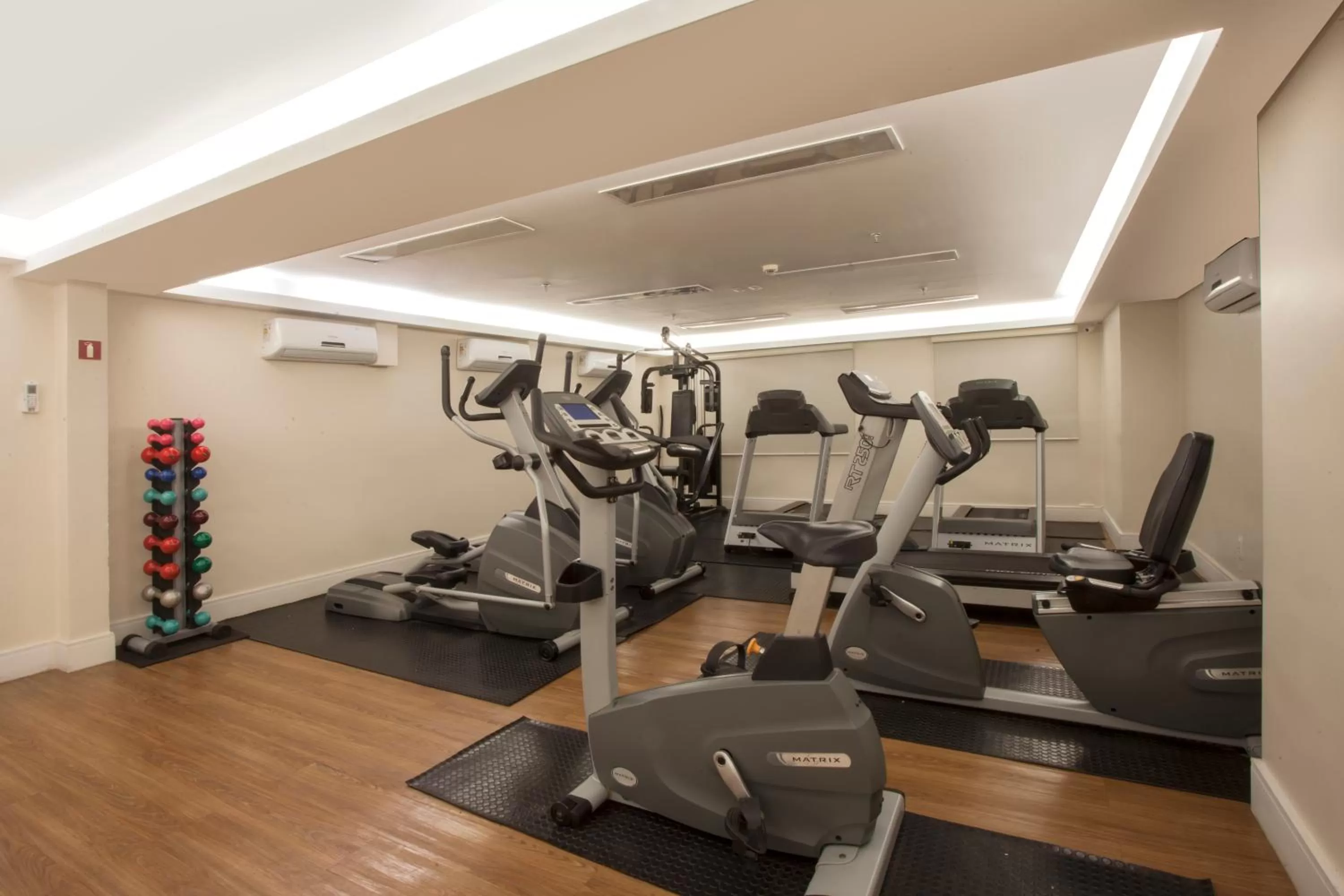 Fitness centre/facilities in Hotel WZ Jardins