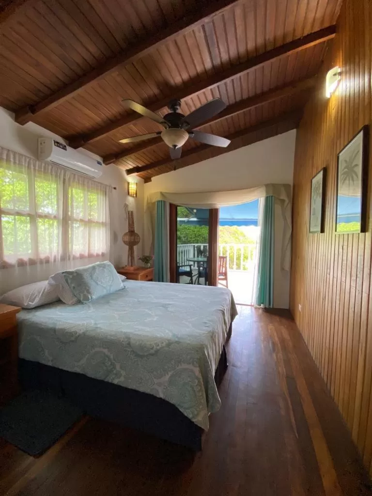 Bed in The Isabela Beach House