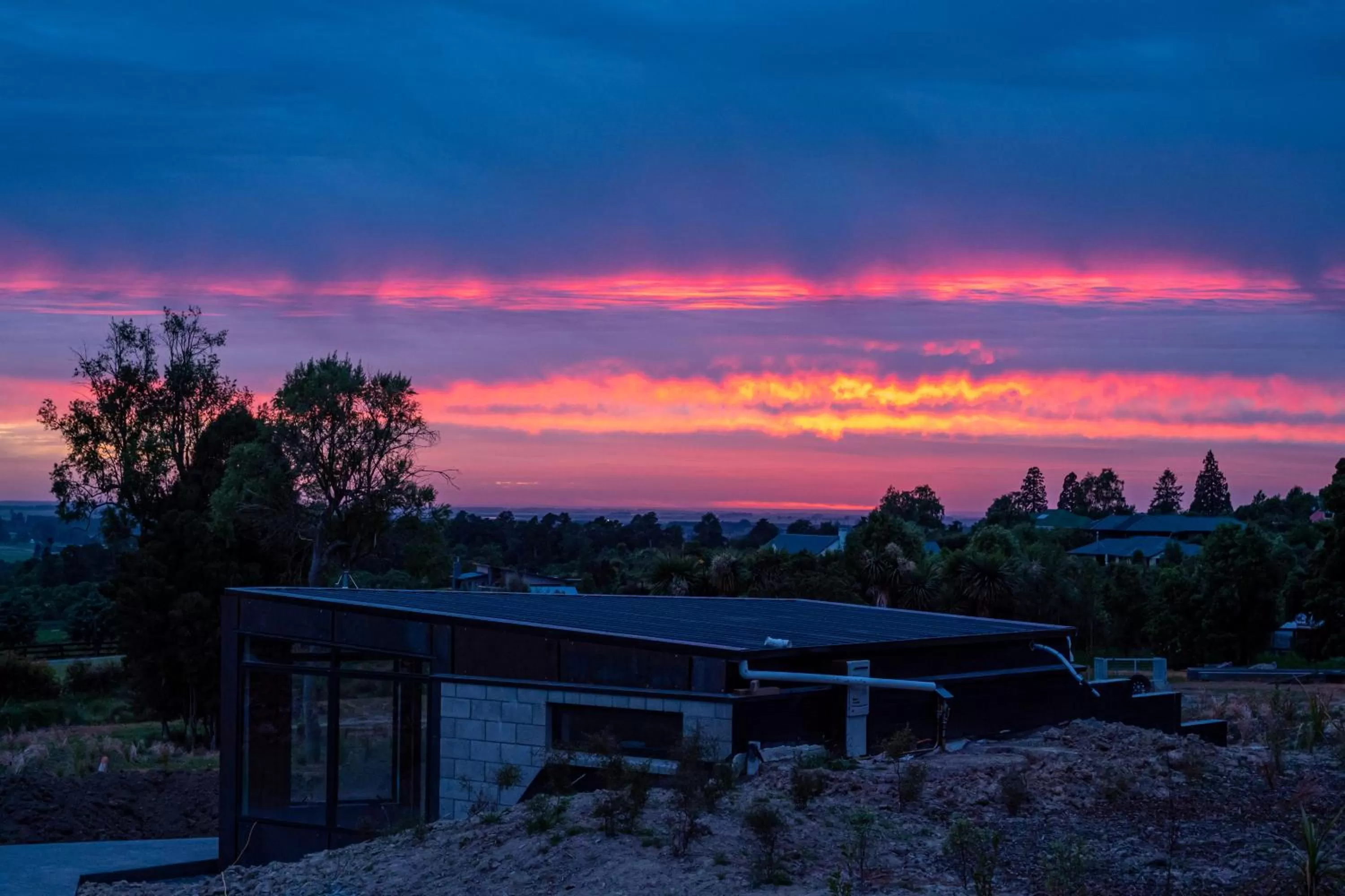 Sunrise in Ngā Whare Mānatu