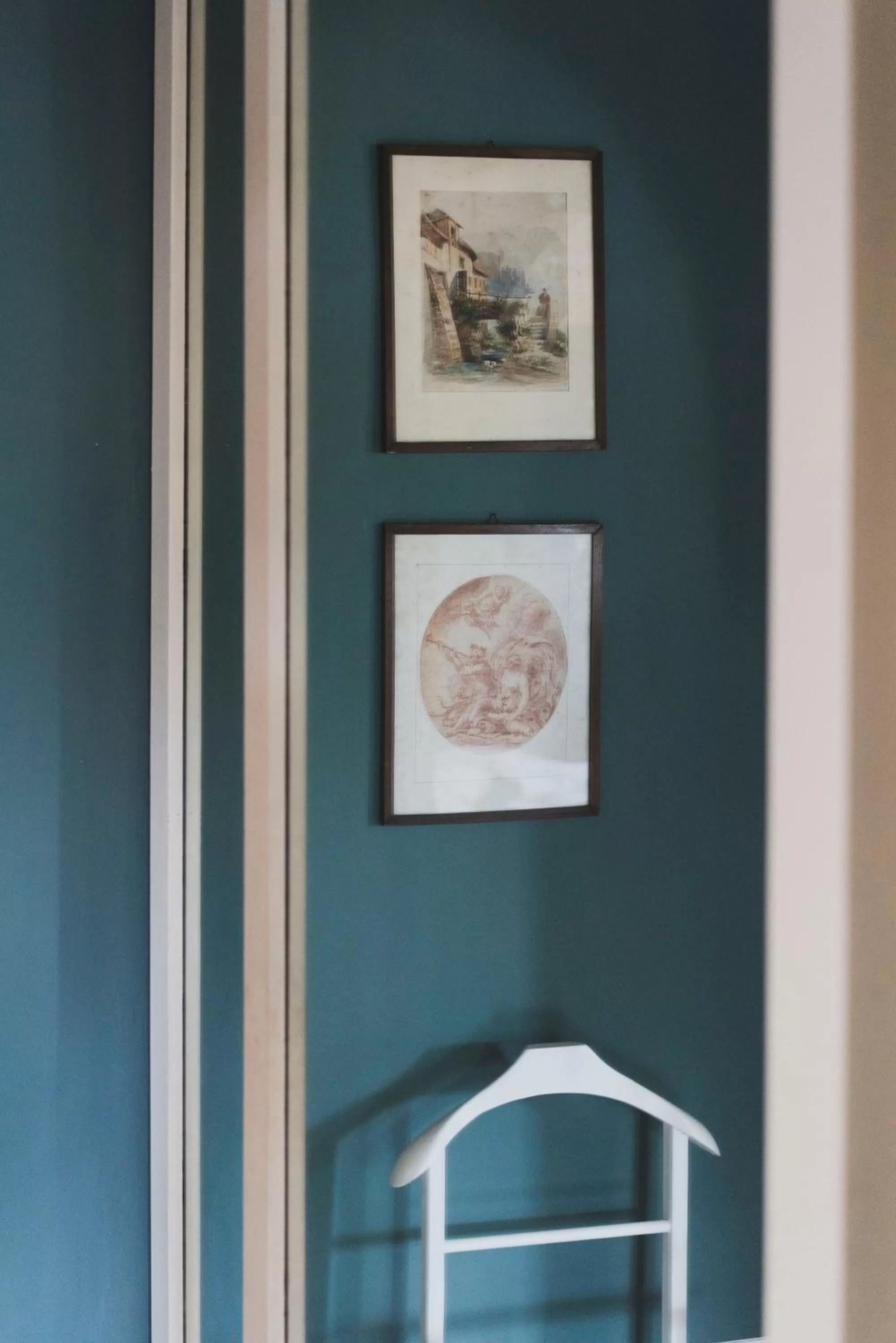 Decorative detail in Villa Stecchini