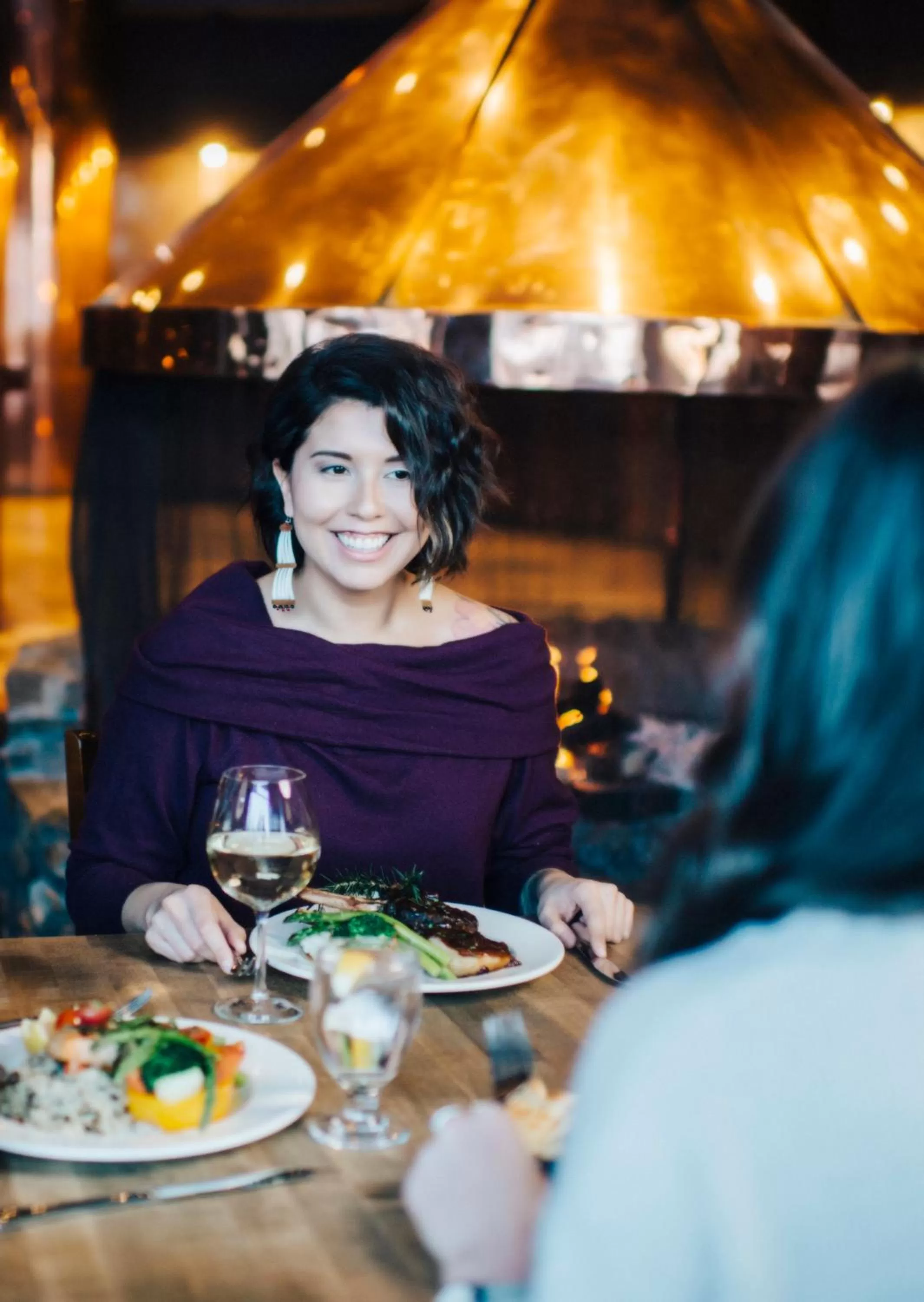 People in The Explorer Hotel