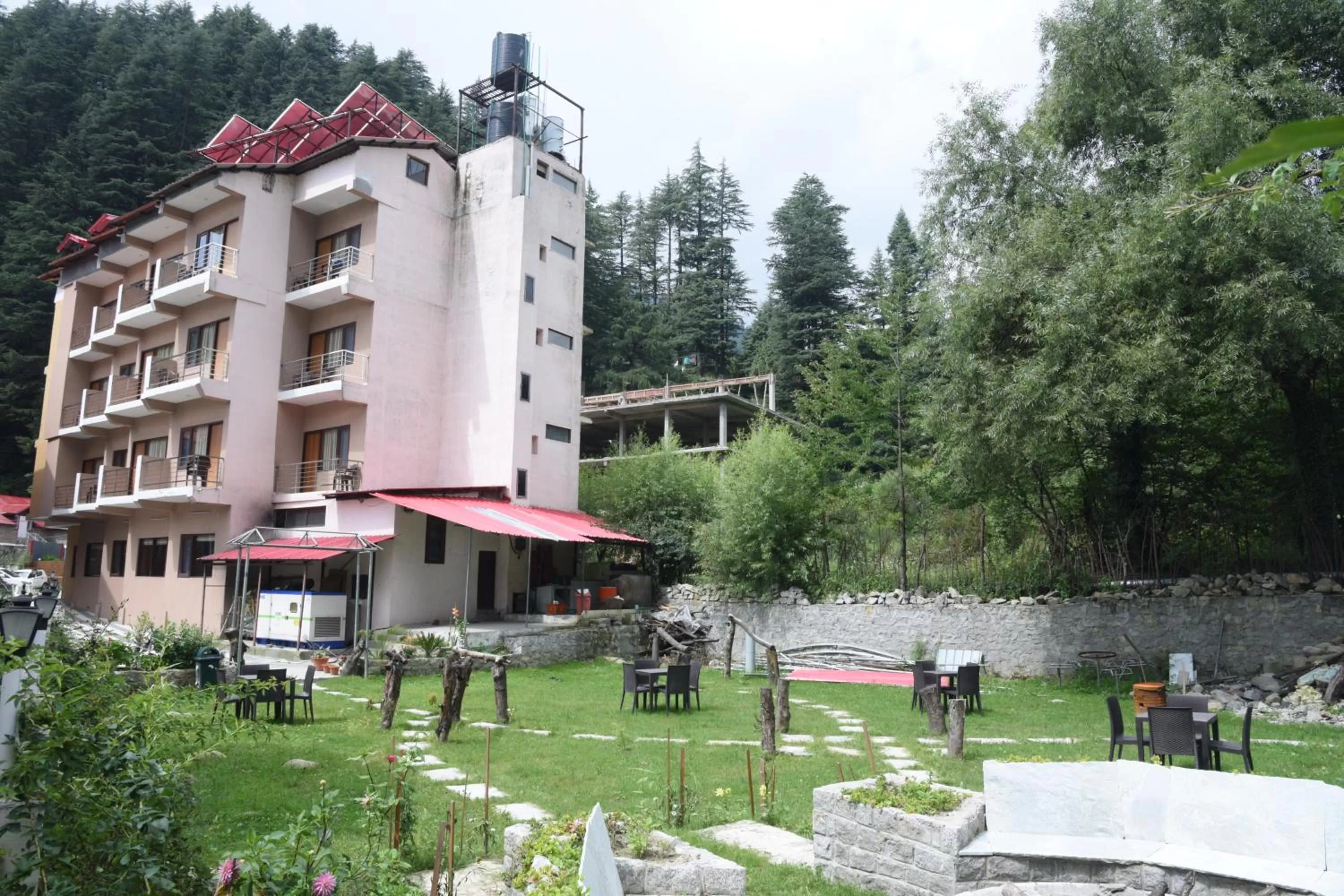 Property Building in Hotel Ambika Resort Manali