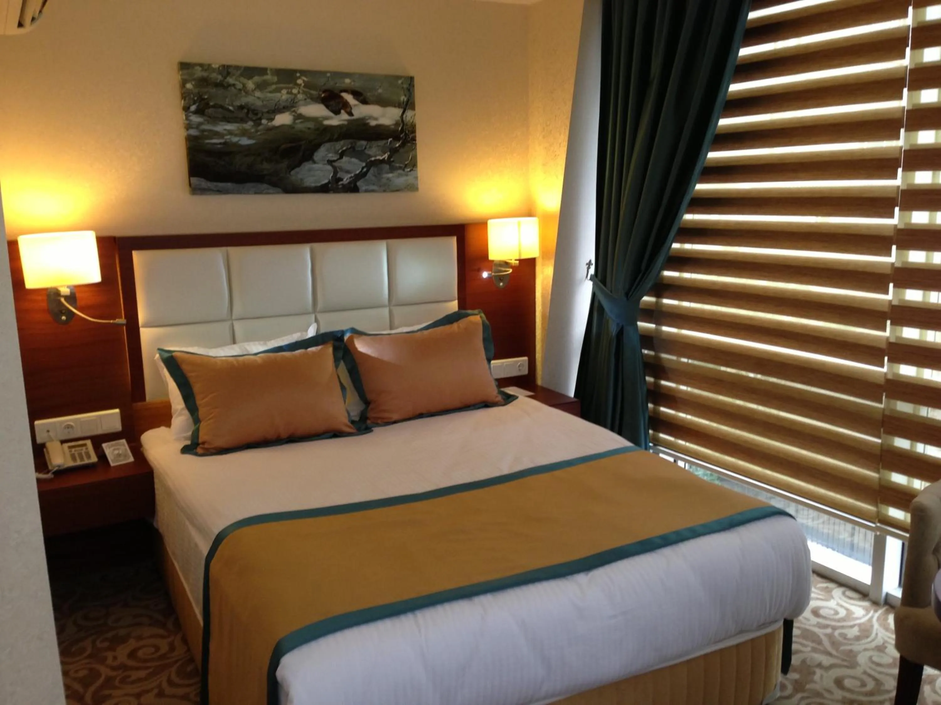 Bed in Asrin Business Hotel Kızılay
