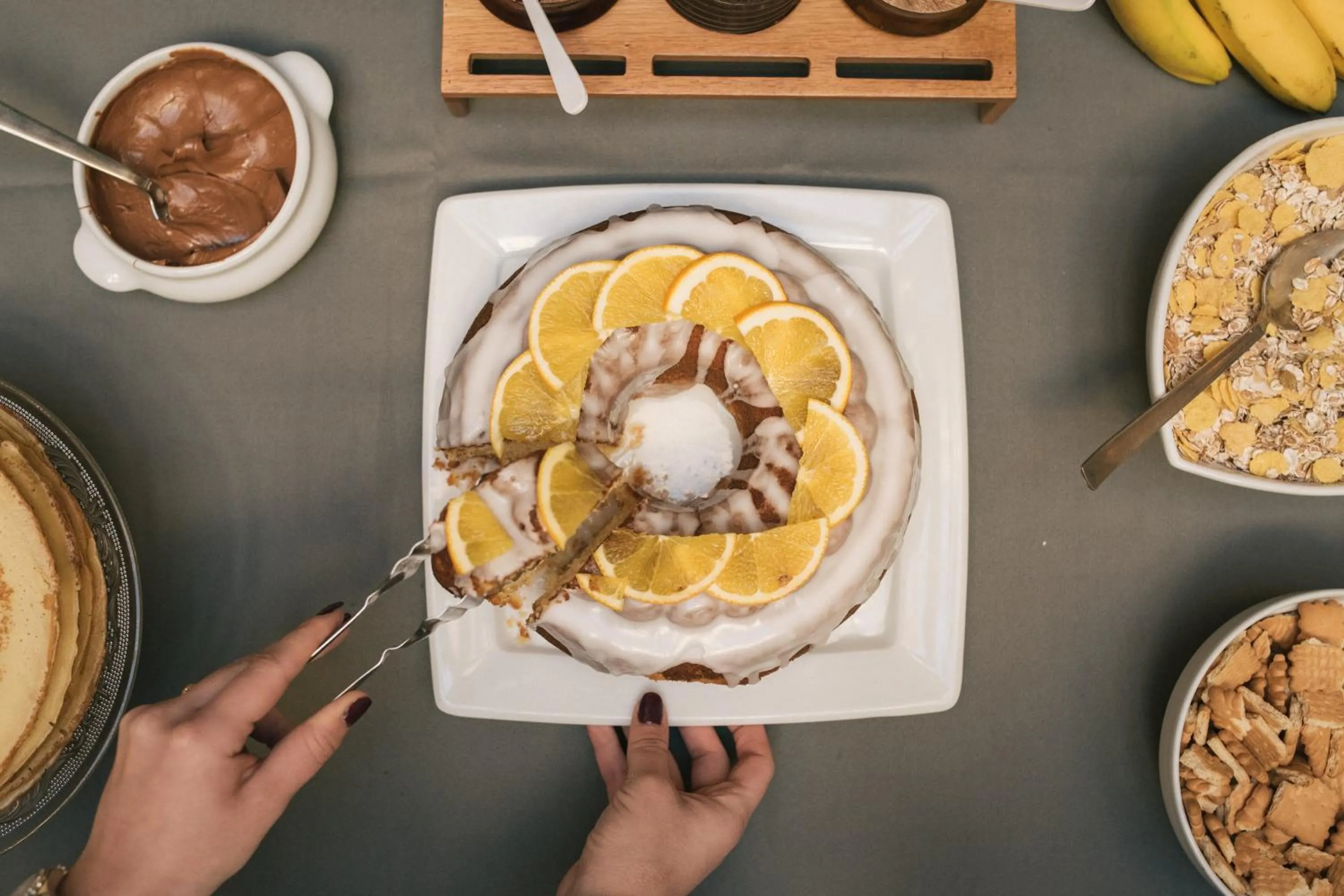 Breakfast in Byzantino Hotel