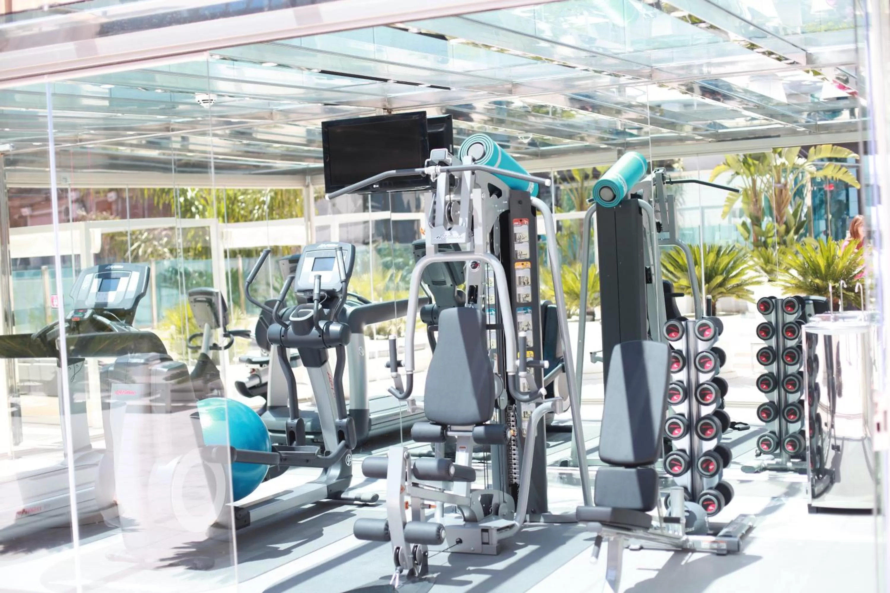 Fitness centre/facilities in Hotel Indigo Barcelona - Plaza Catalunya 4Sup by IHG