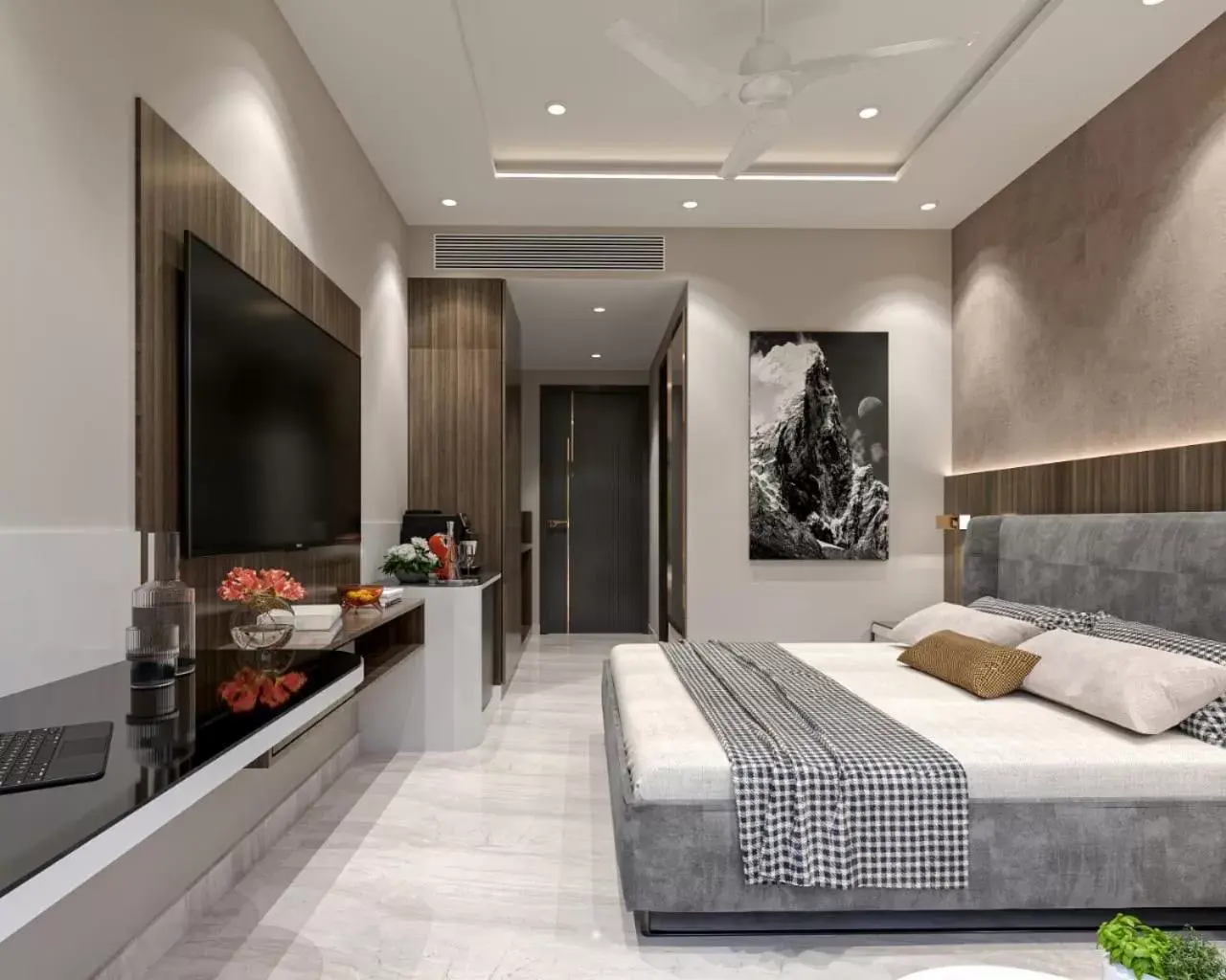 Deluxe Double Room in Trimrooms Shubharambh Ayodhya Deluxe Double Room in Trimrooms Shubharambh Ayodhya