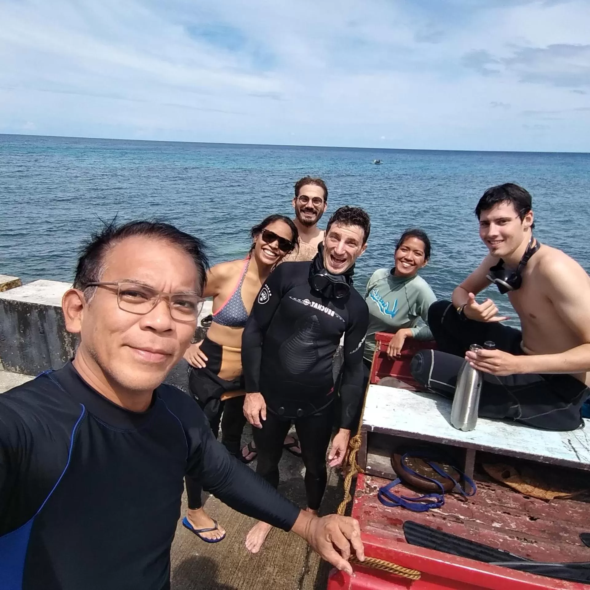 Diving in Paseo Del Mar Seaside Inn