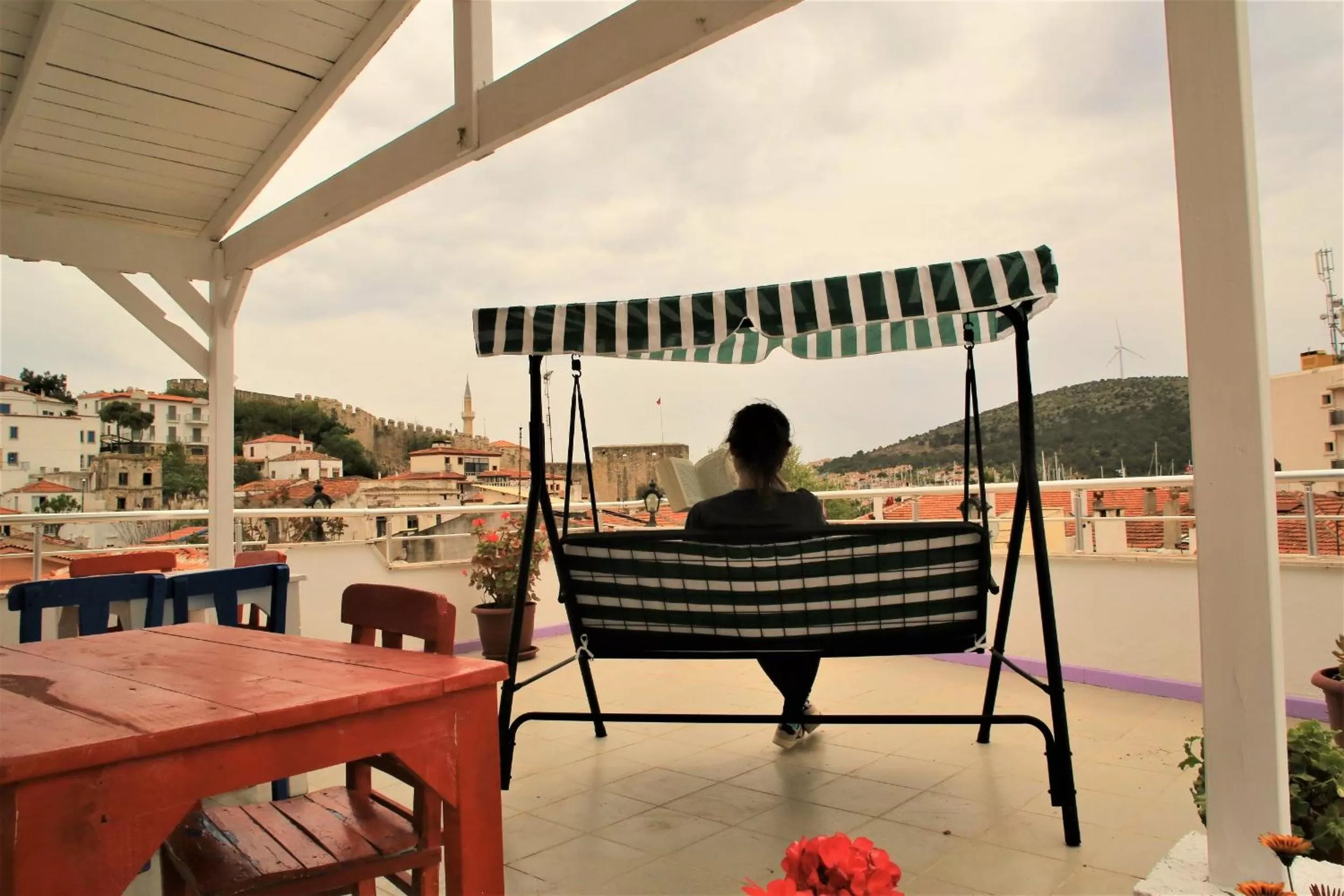 Balcony/Terrace in Lavender Otel