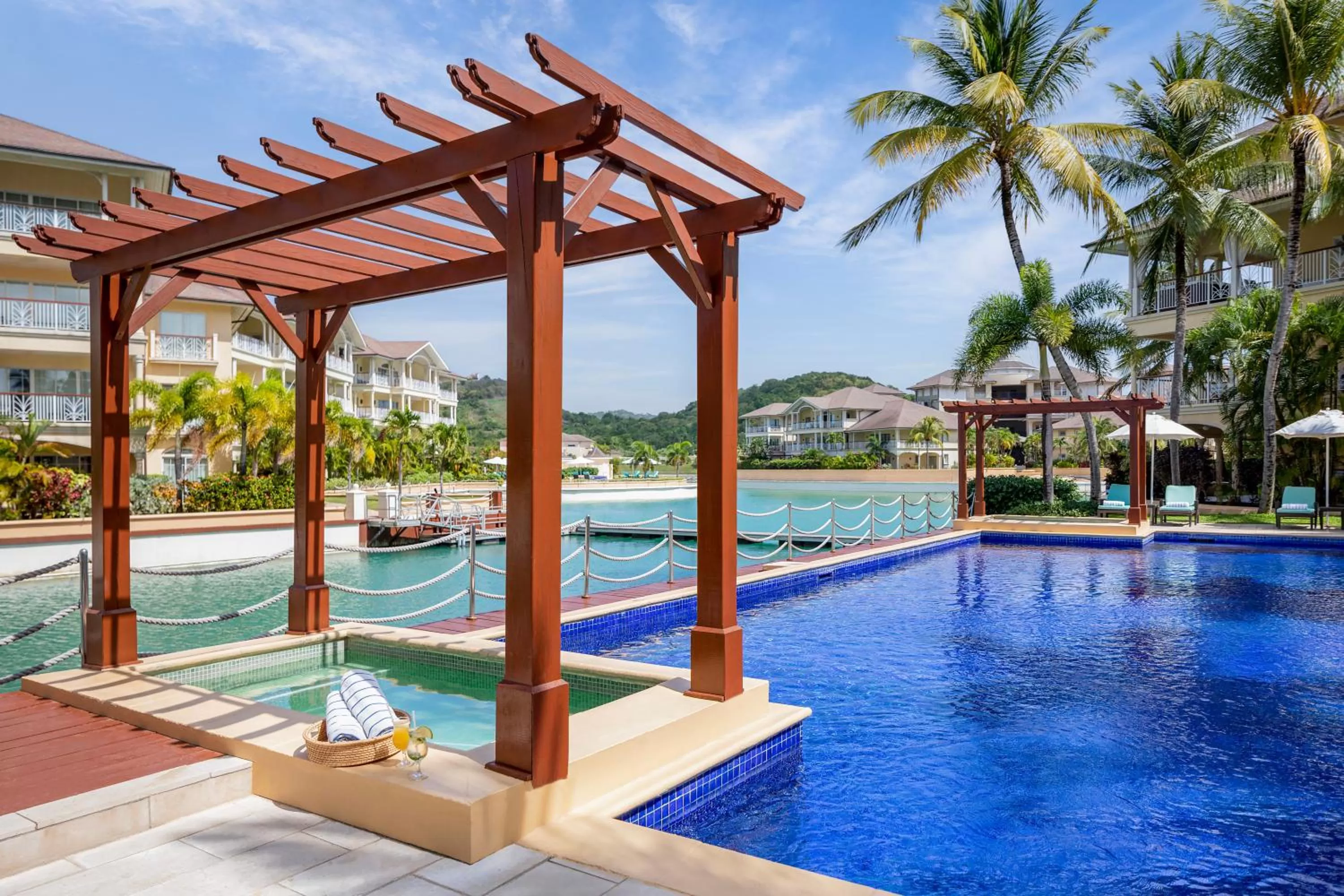 Swimming pool in The Landings Resort and Spa - All Suites