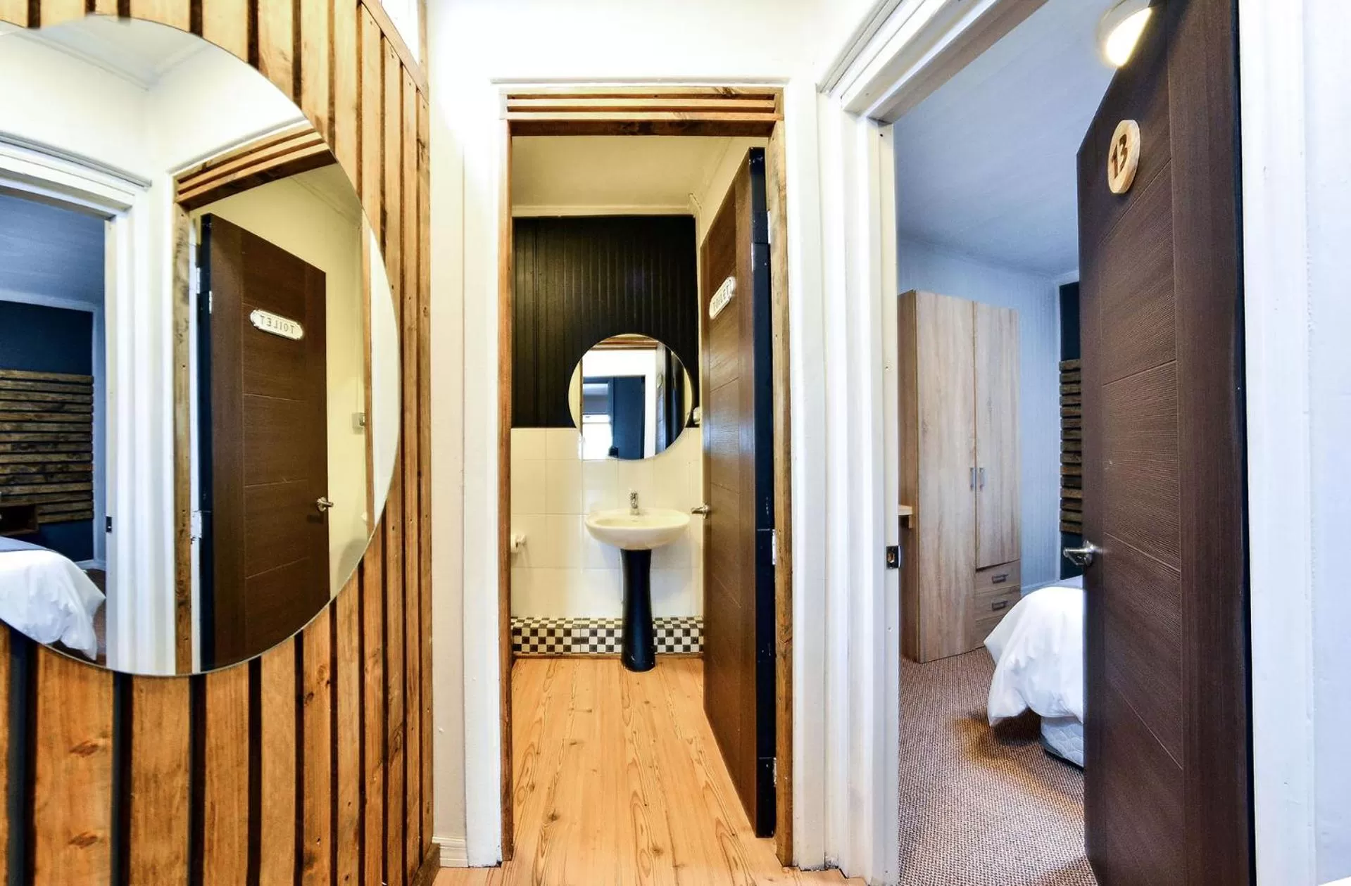 Bathroom in Etnico Bío Bío Hotel