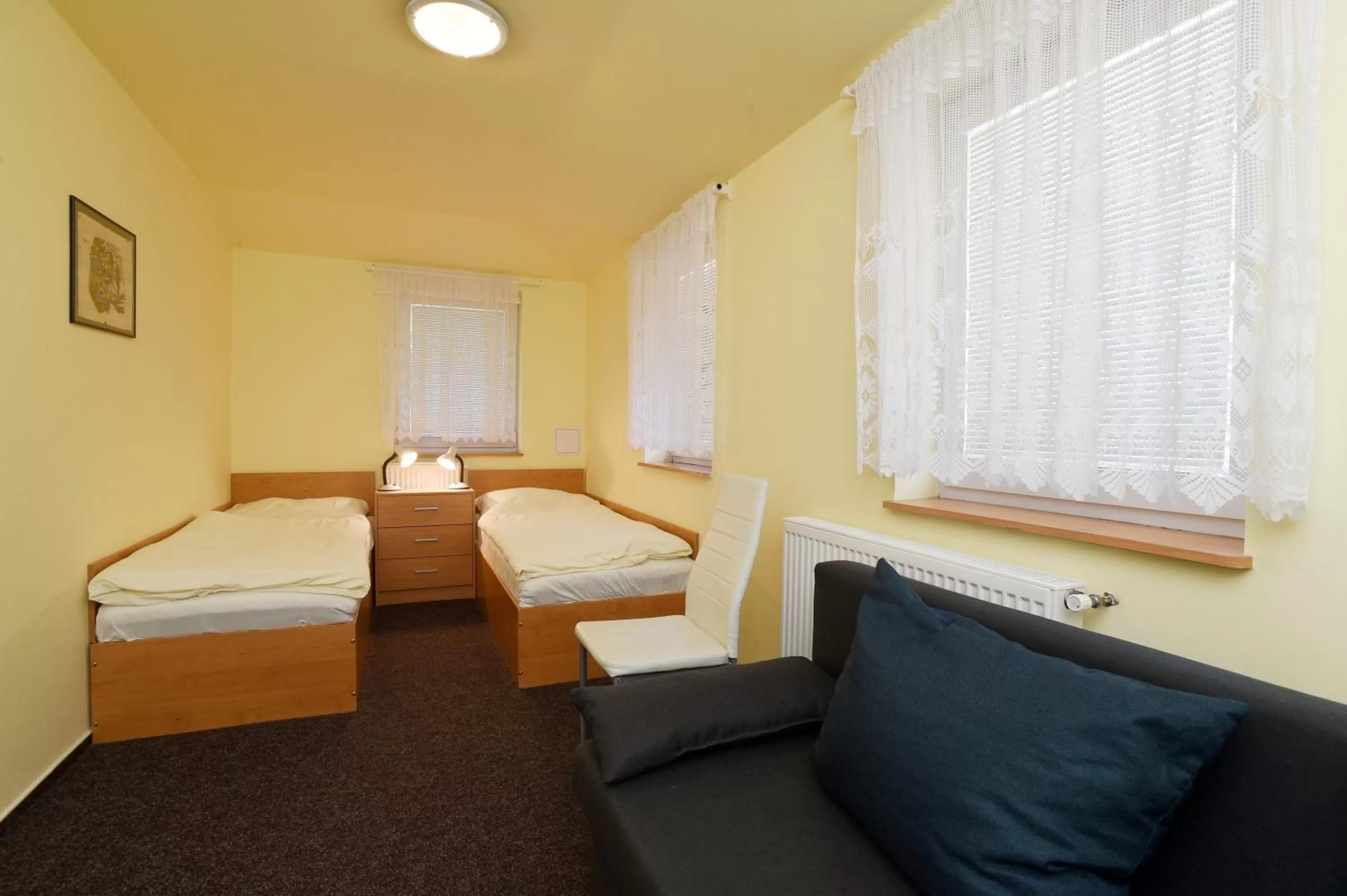 Bed in Hotel U Jezírka