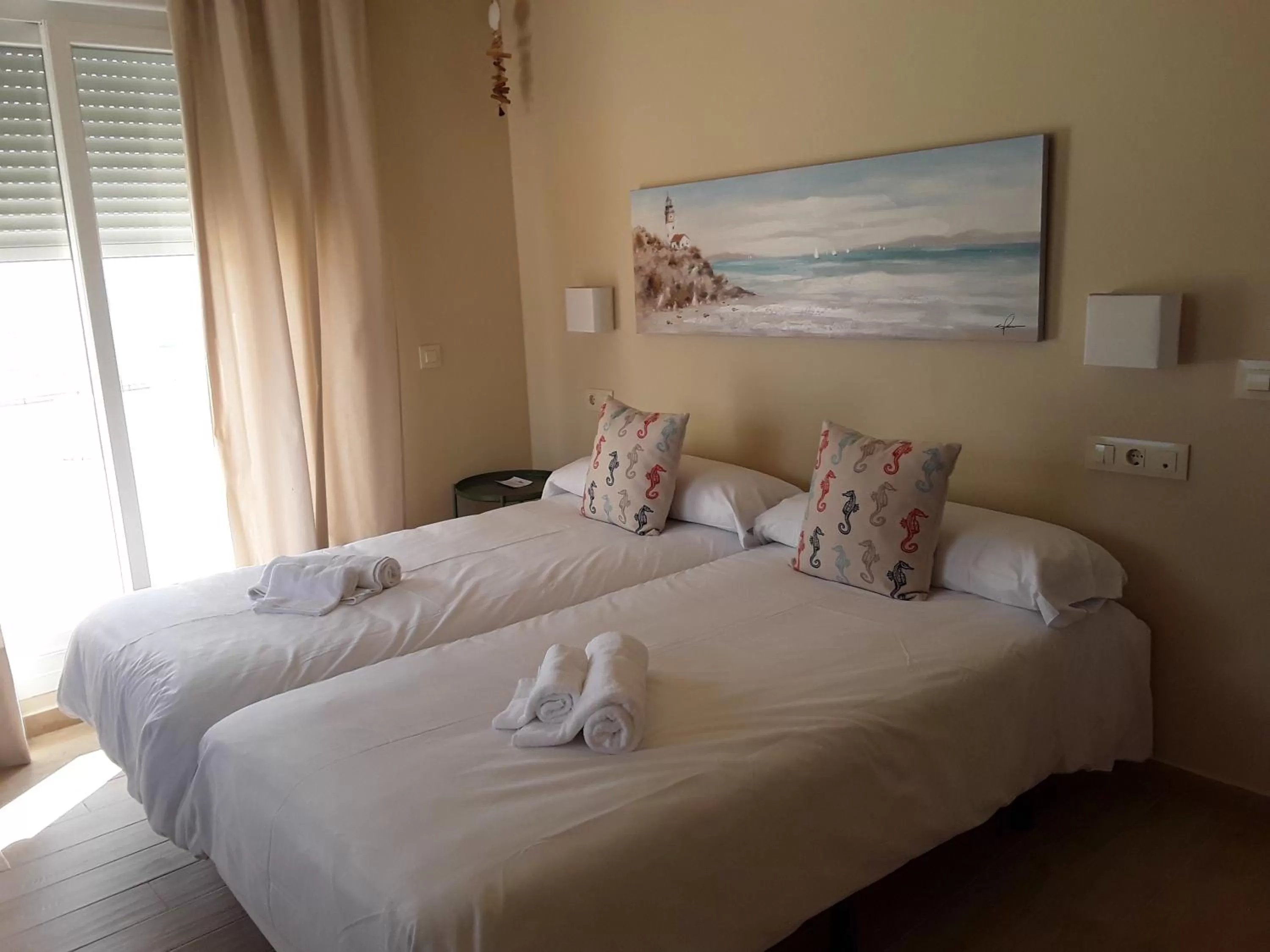 Photo of the whole room, Bed in Punta Carnero Hostal singular