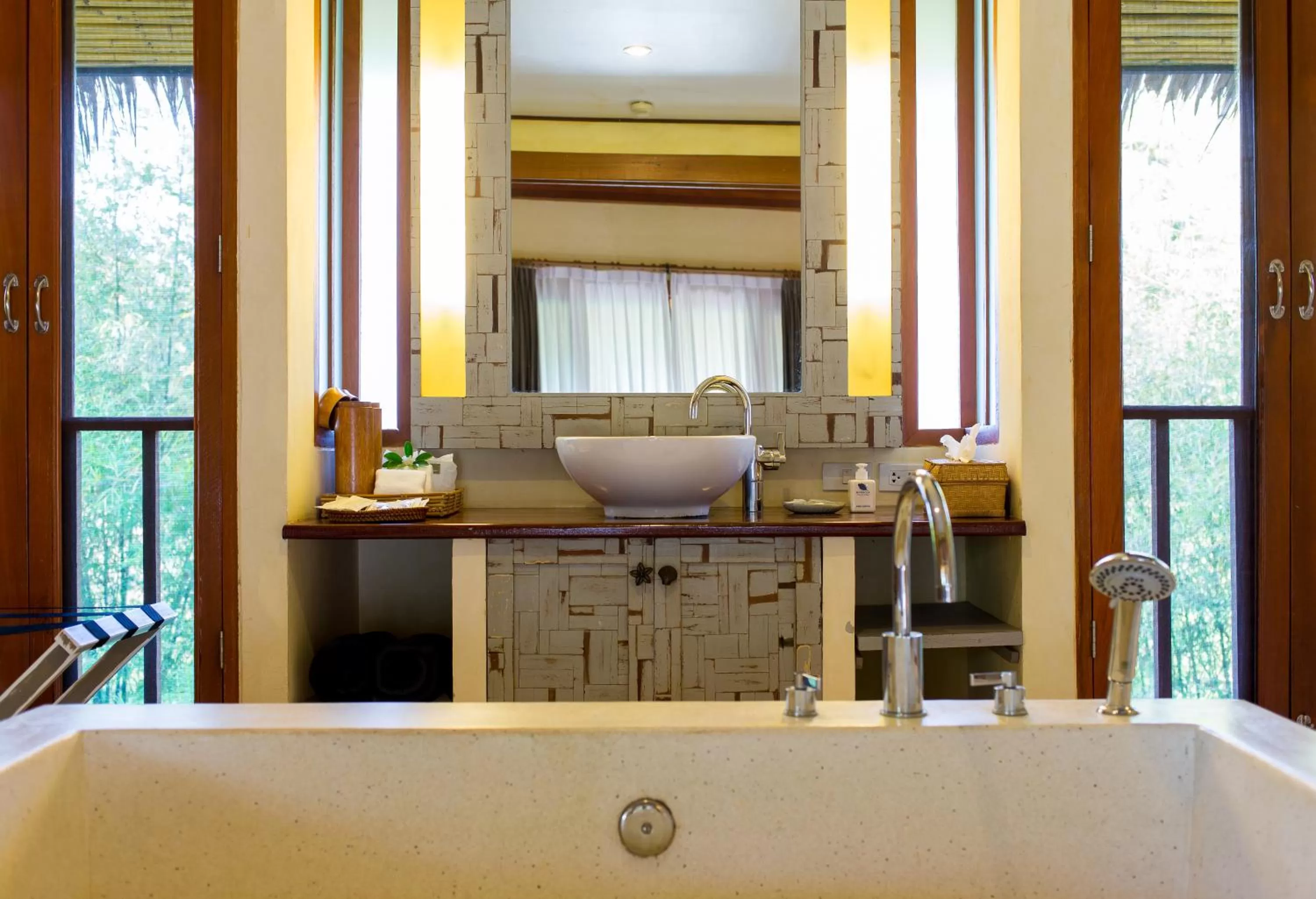 Bathroom, Bed in Bangsak Village - Adults Only - SHA Extra Plus
