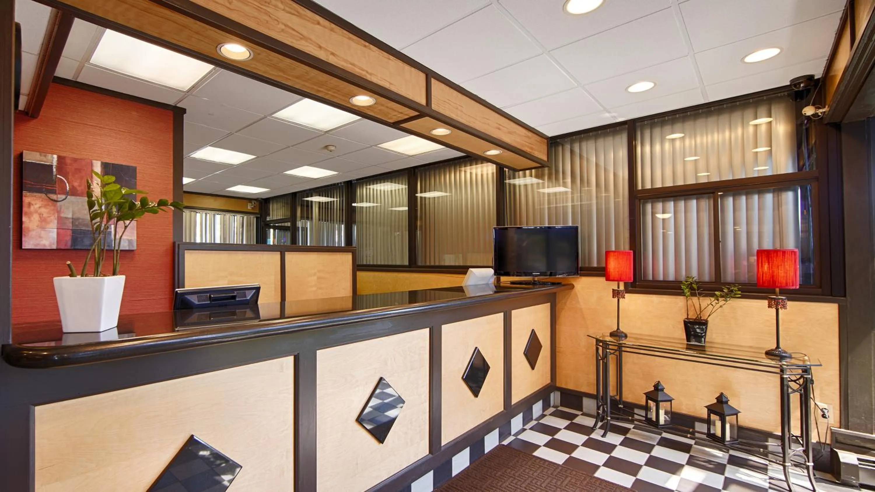 Lobby or reception in West Gate Inn Nyack