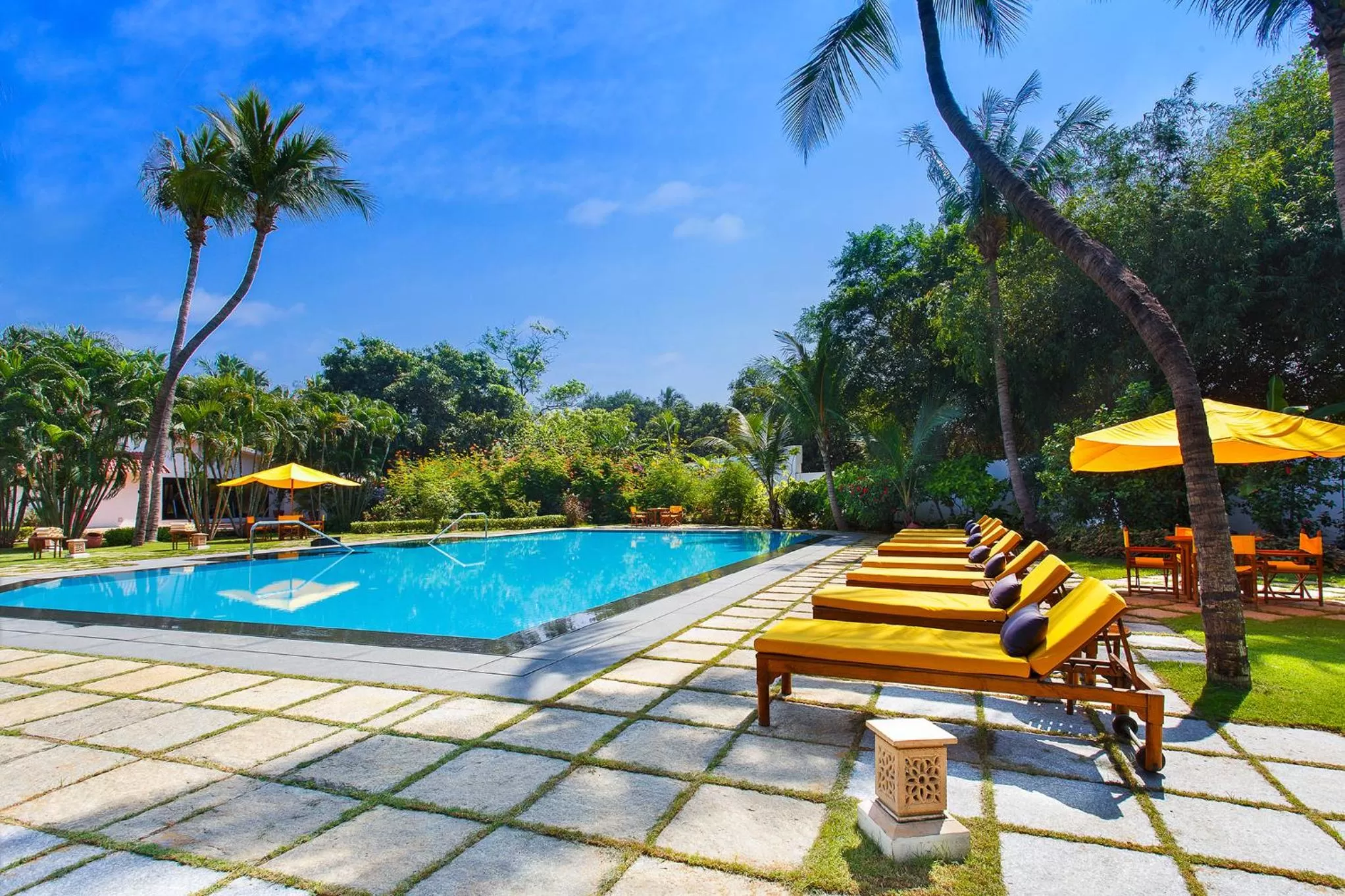 Swimming pool in Trident Chennai