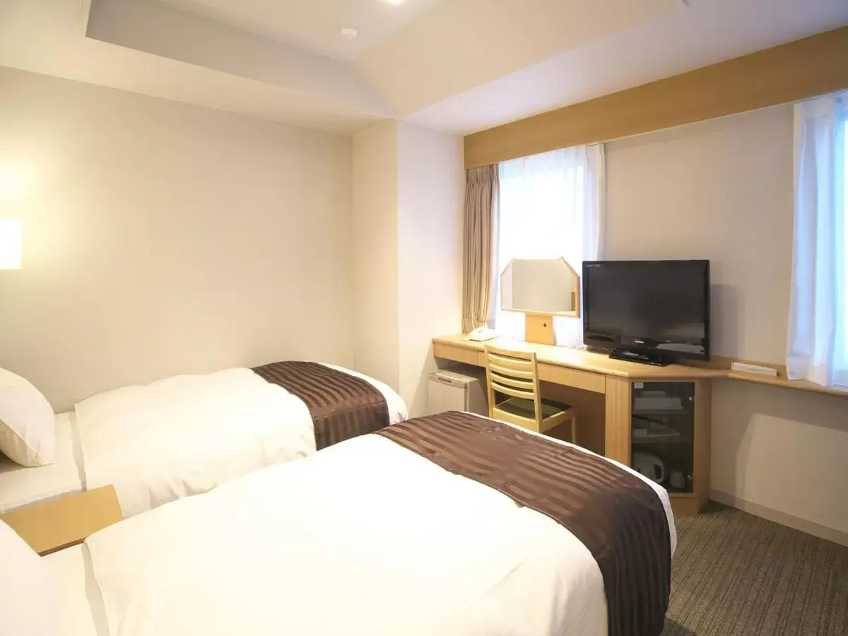 Twin Room - Non-Smoking in Yokote Plaza Hotel Twin Room - Non-Smoking in Yokote Plaza Hotel