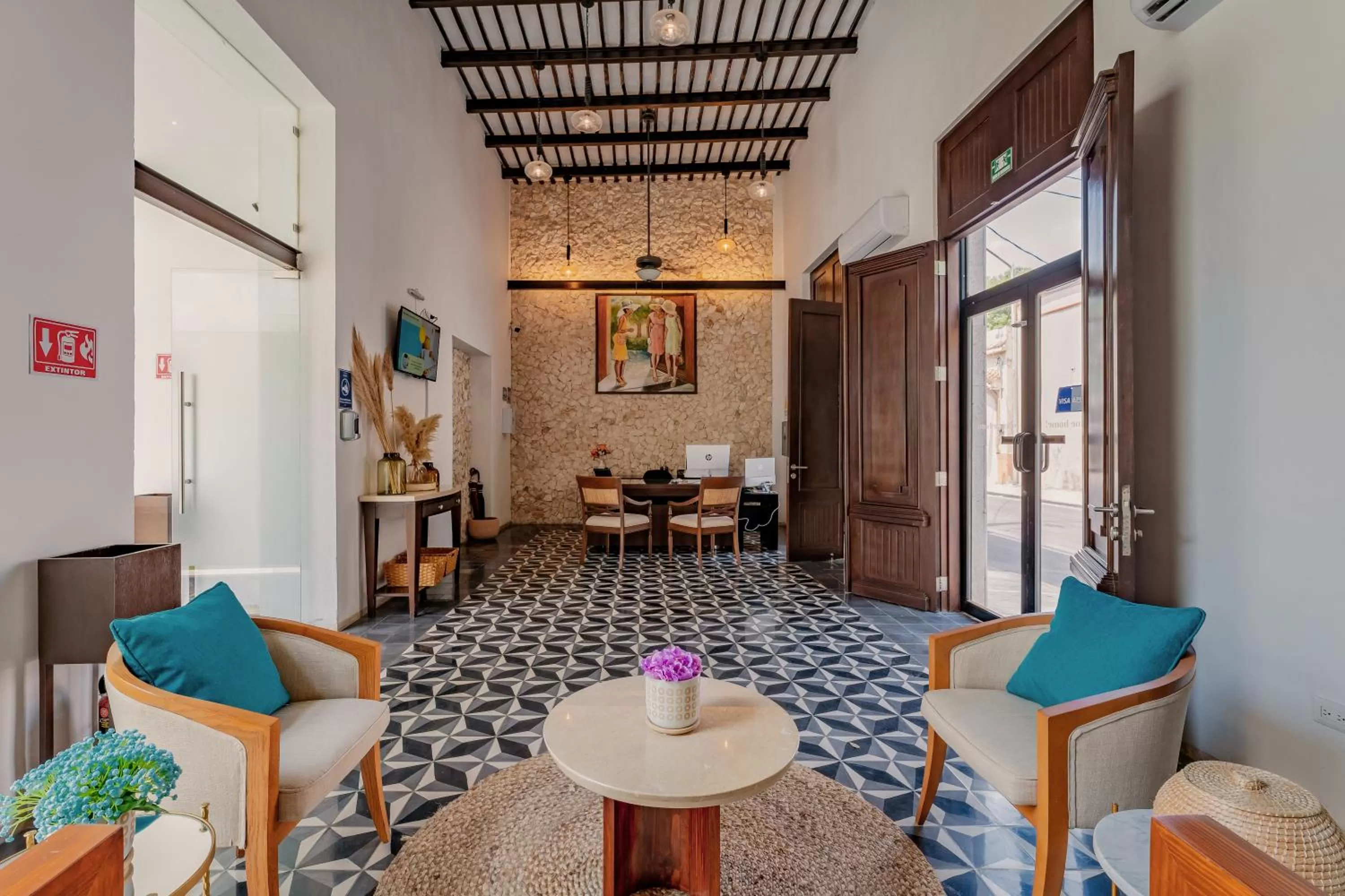 Lobby or reception in Casona Las Tres Marías - Hotel Only adults