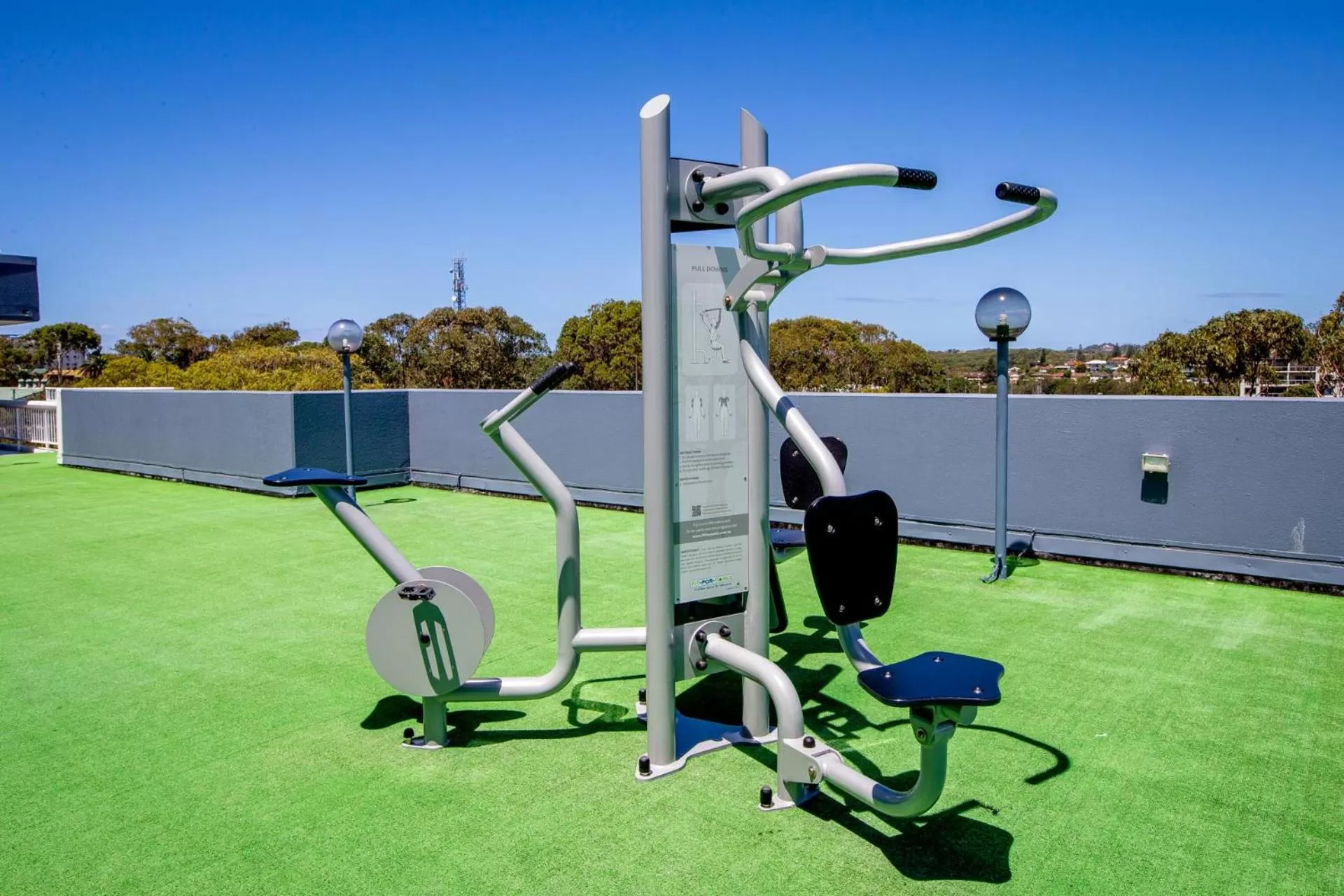 Fitness centre/facilities in Port Pacific Resort
