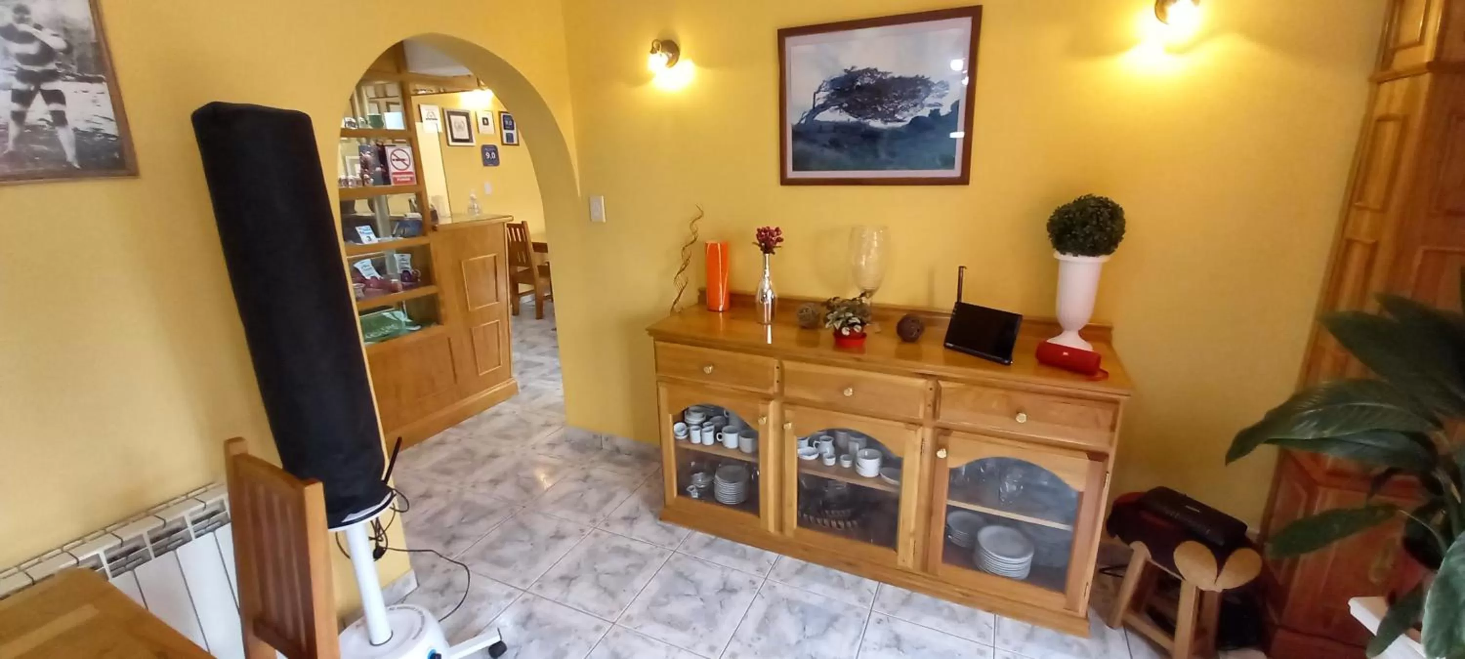 Dining area in Mysten Kepen B&B