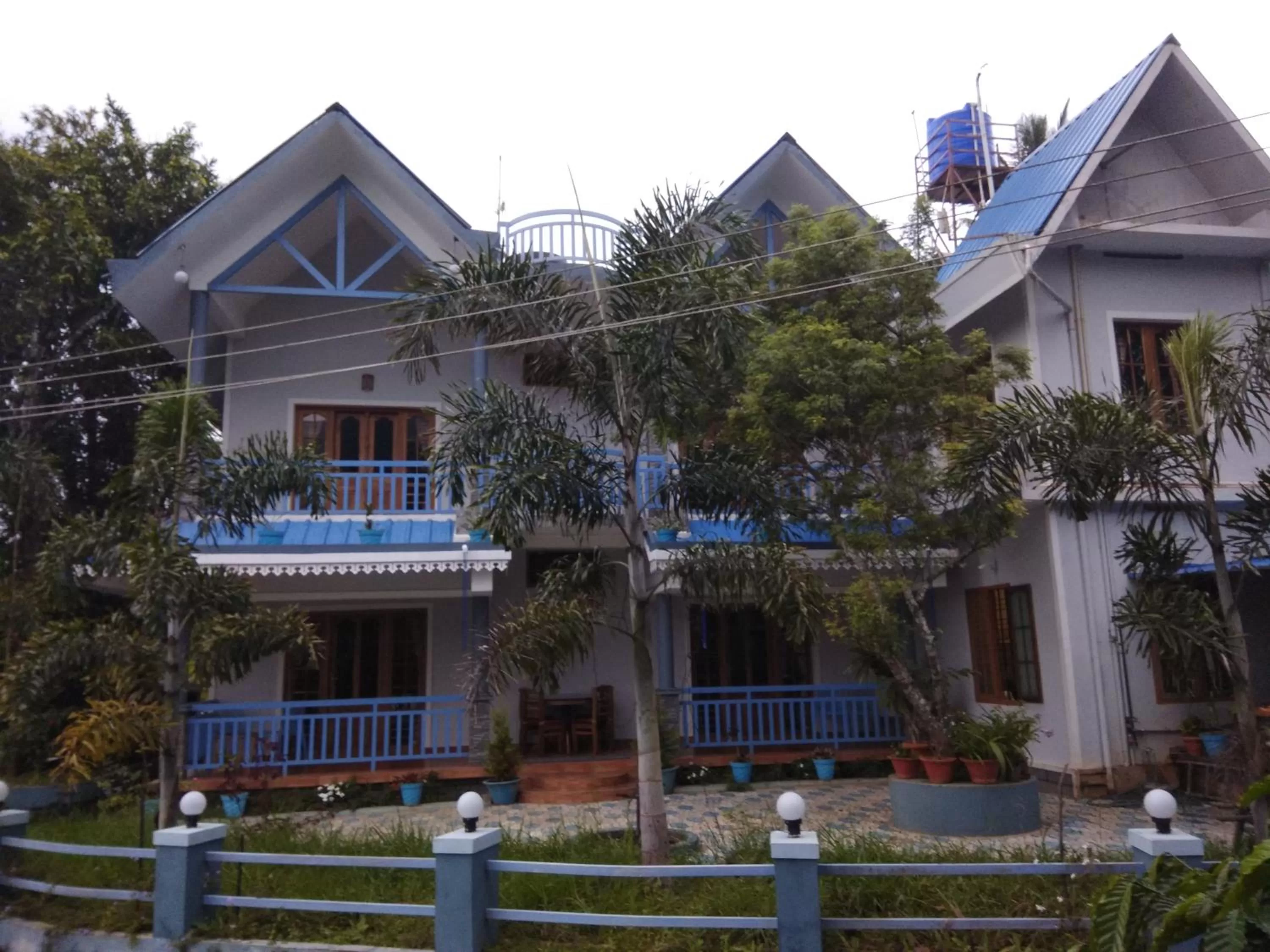 Bird's eye view, Property Building in Munnar Blue Mist