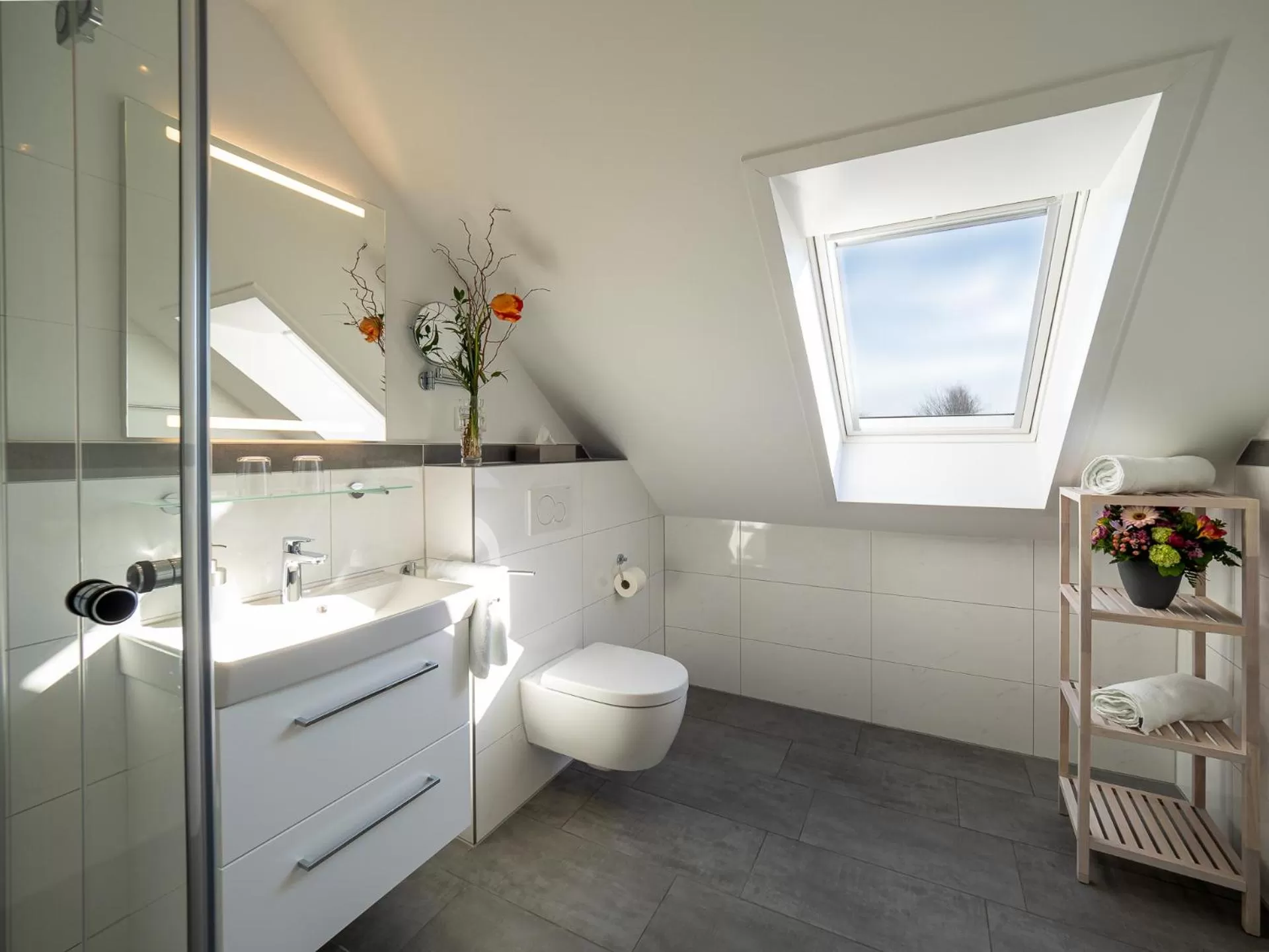 Bathroom in Tom's Hus Heiligenhafen