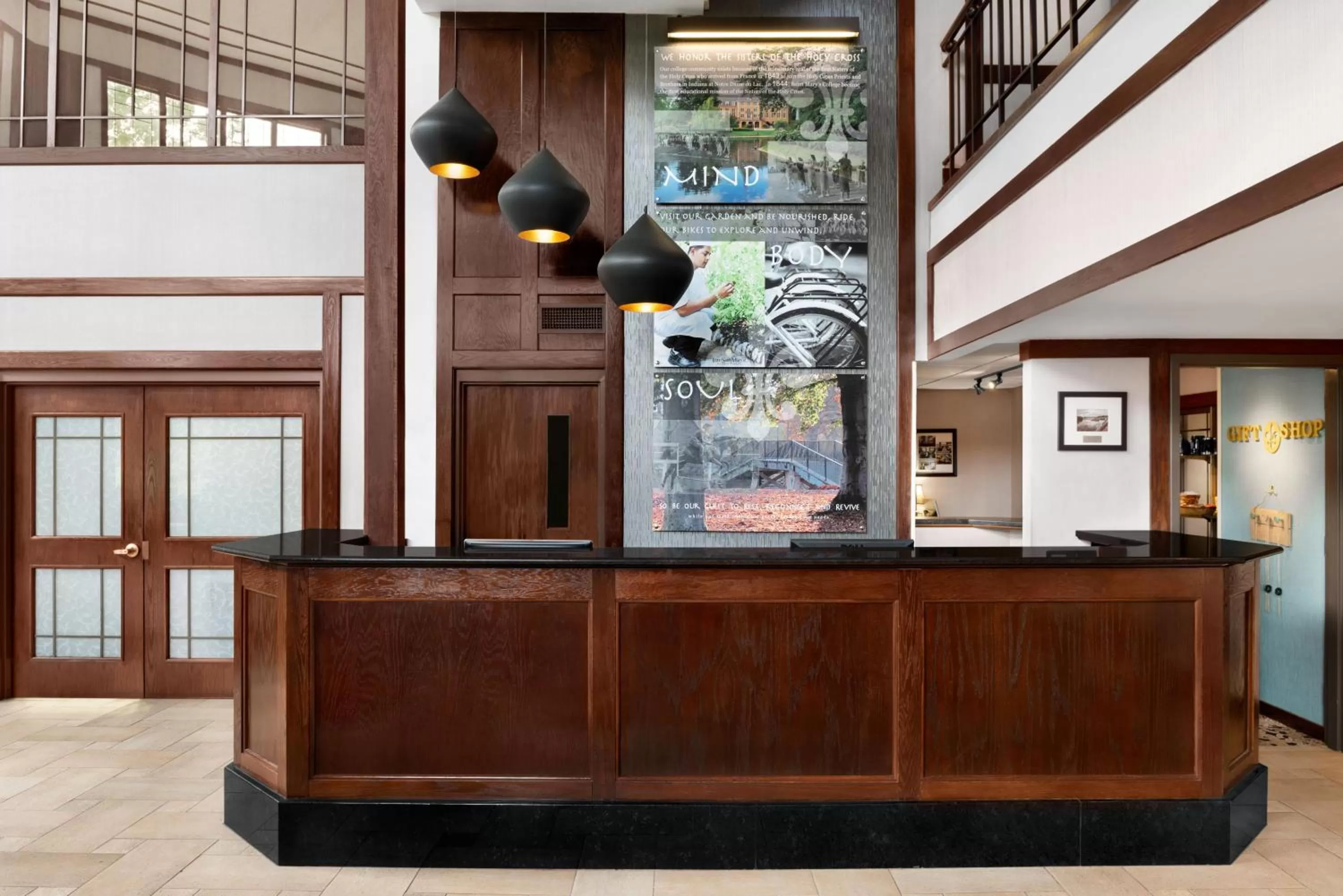 Lobby or reception in The Inn at Saint Mary's