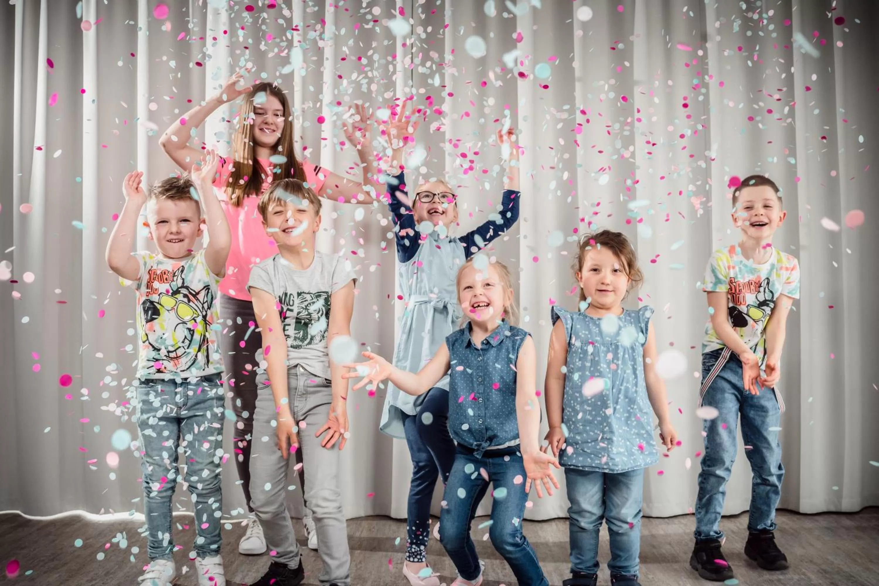 People in Molo Park Mielno