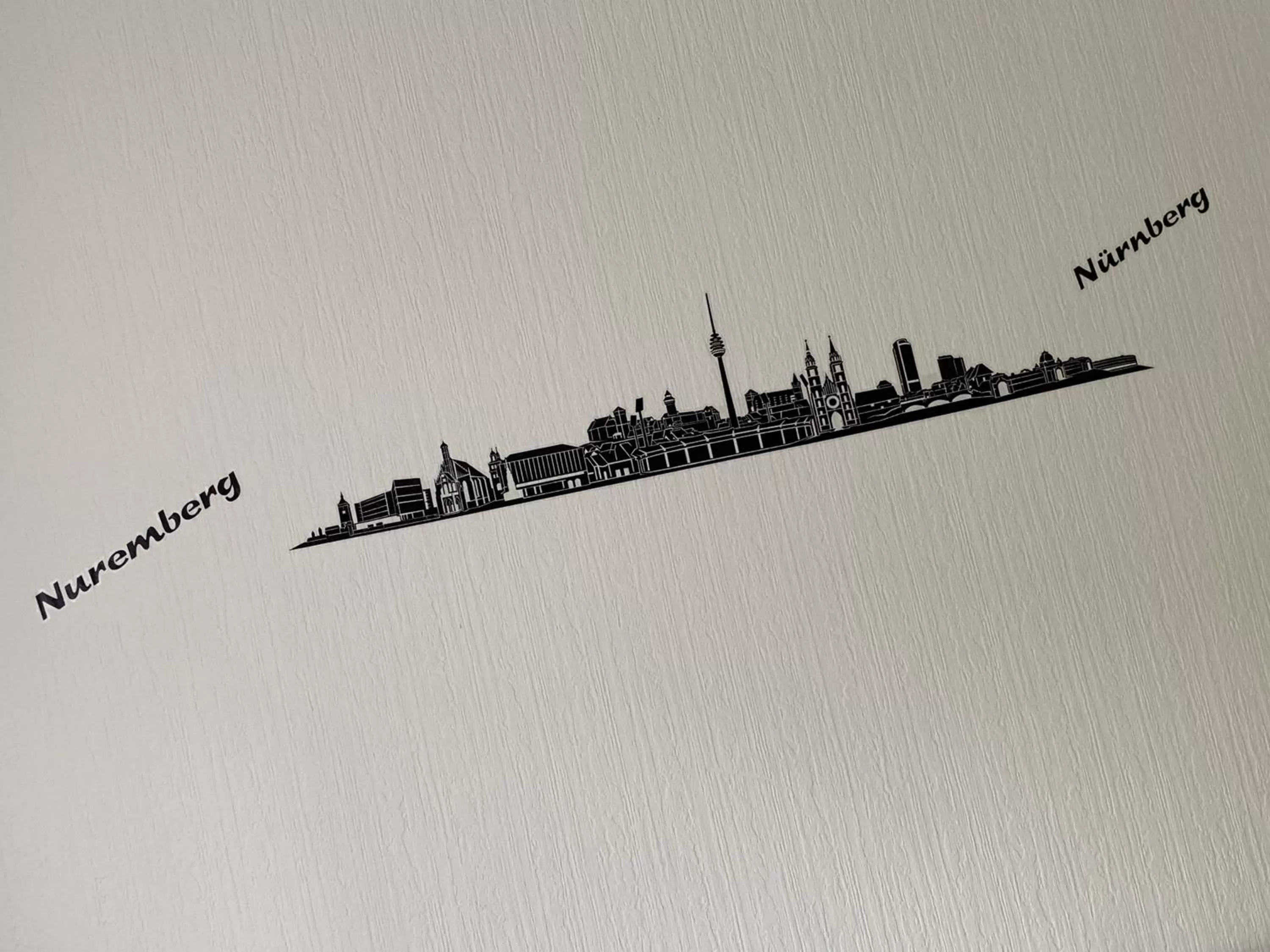 Decorative detail, Floor Plan in Behringers City Hotel Nürnberg