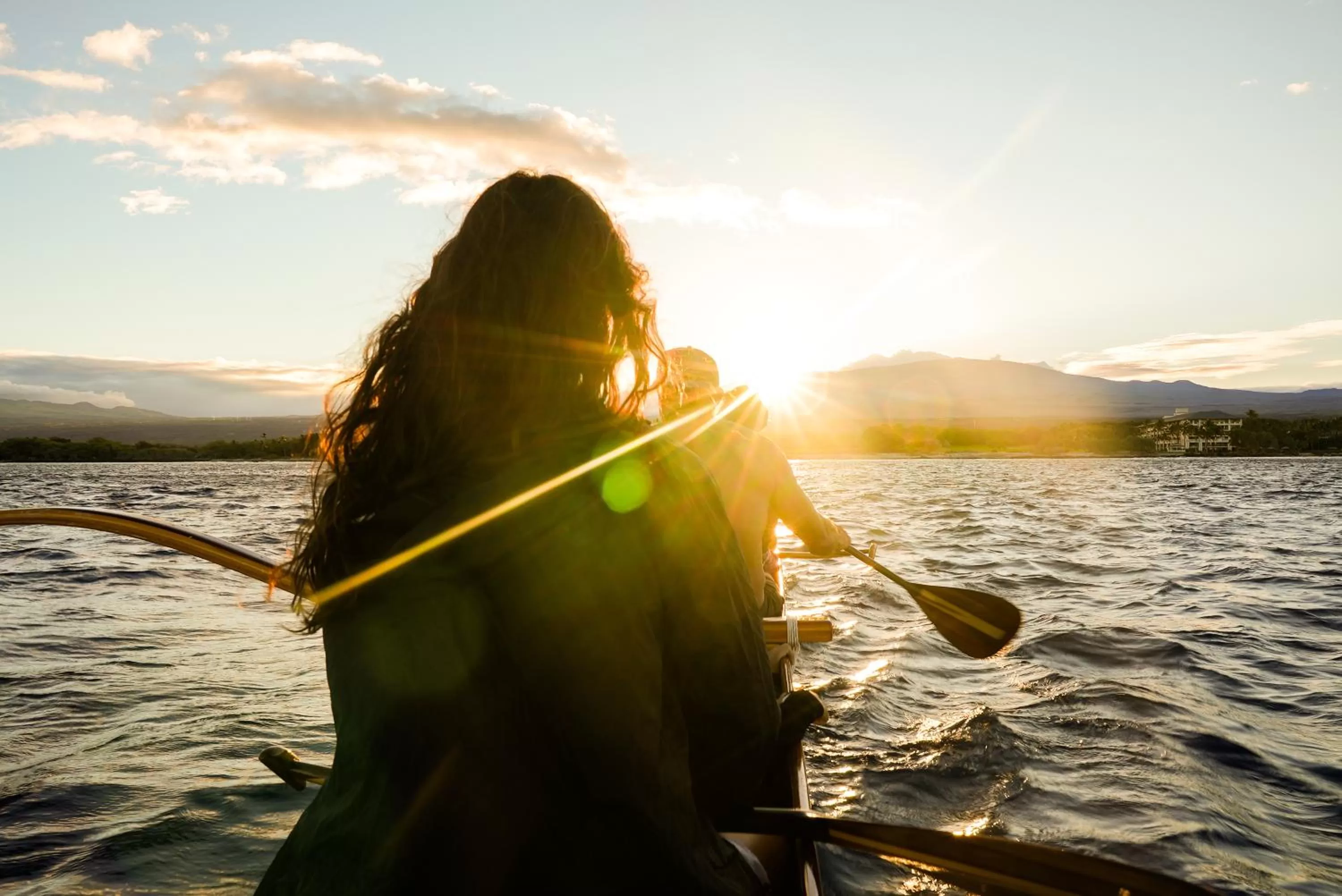 Canoeing in Mauna Lani, Auberge Collection