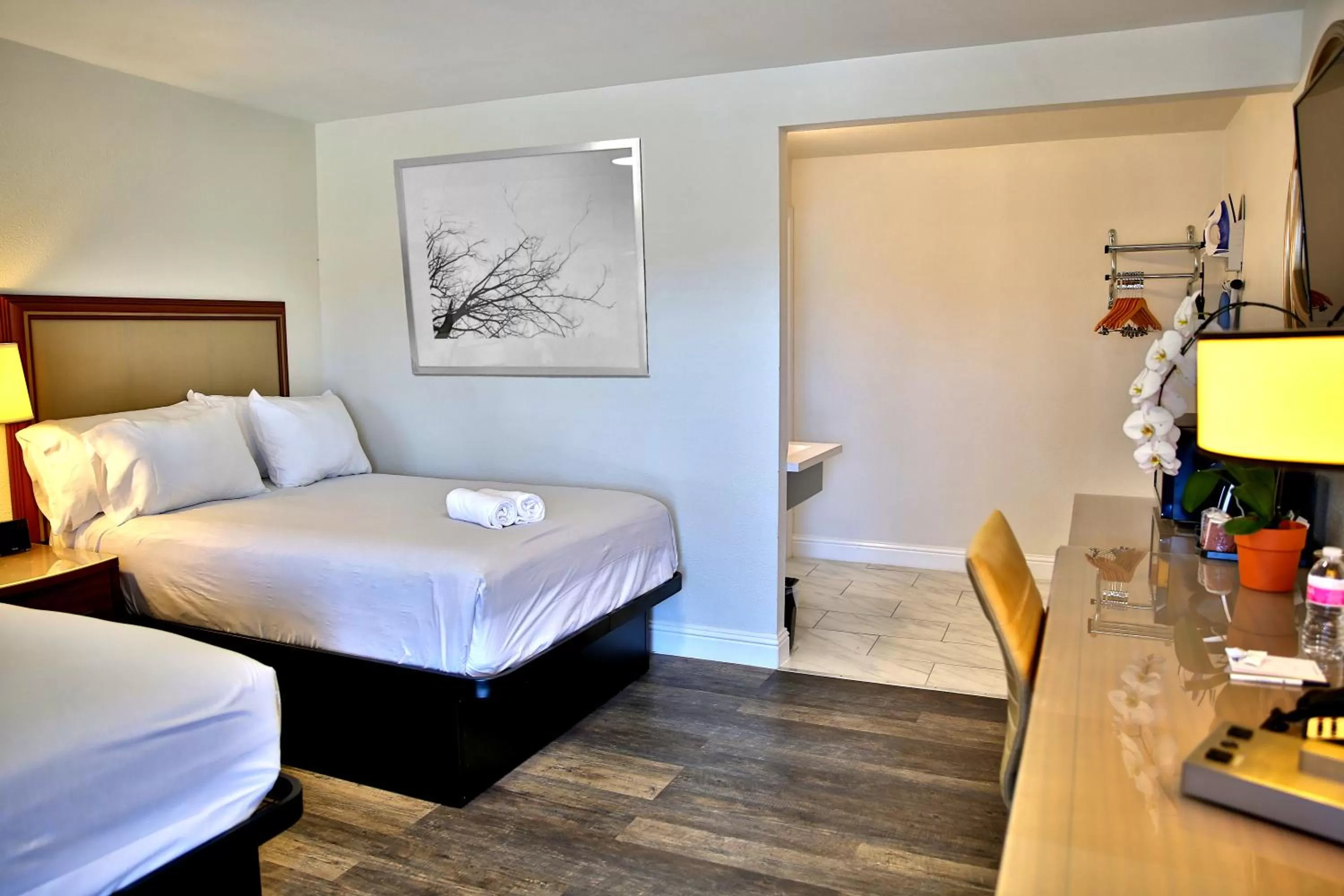 Bathroom in Travelodge by Wyndham Crescent City