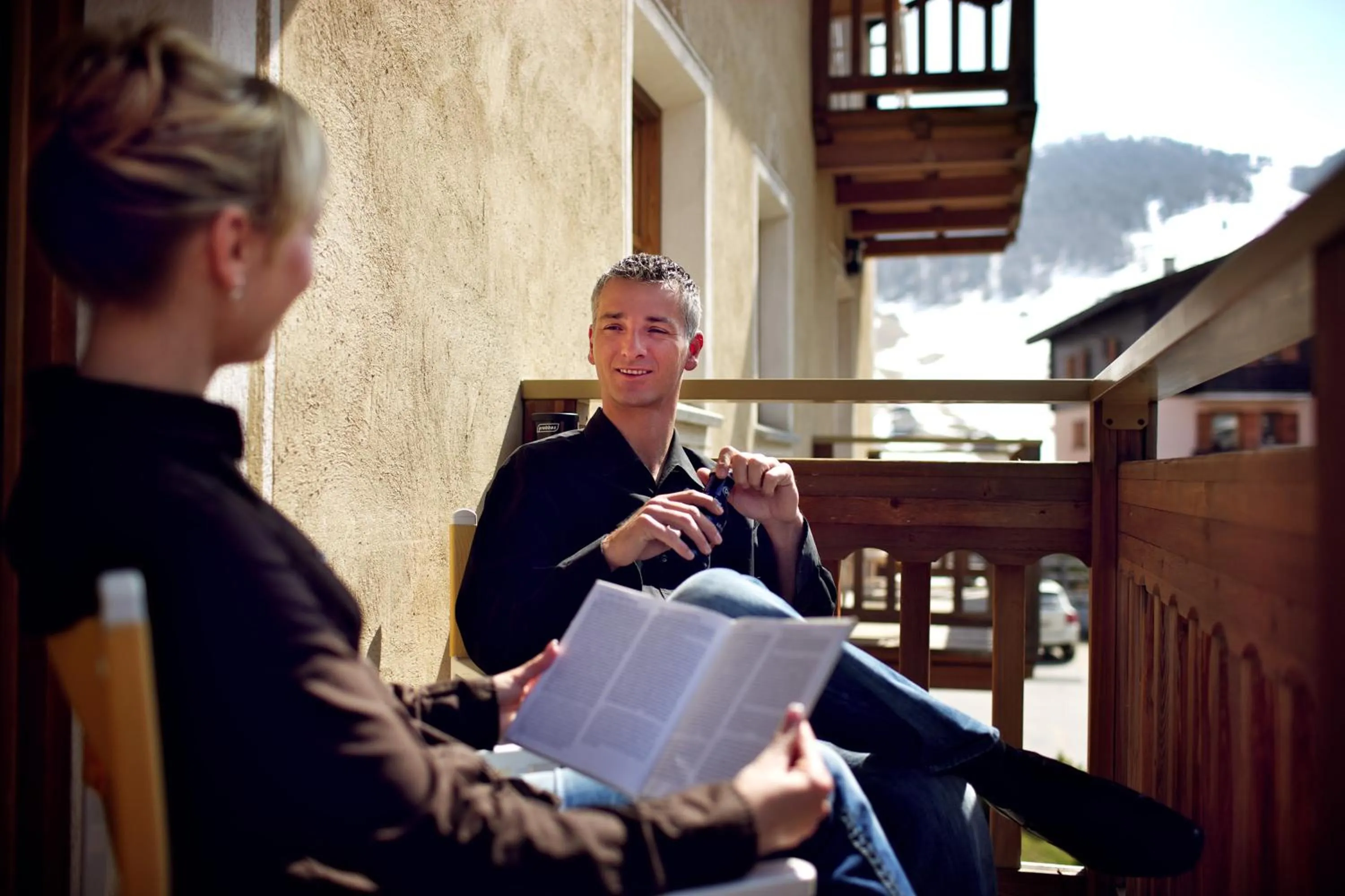 People in Bivio Hotel Plaza