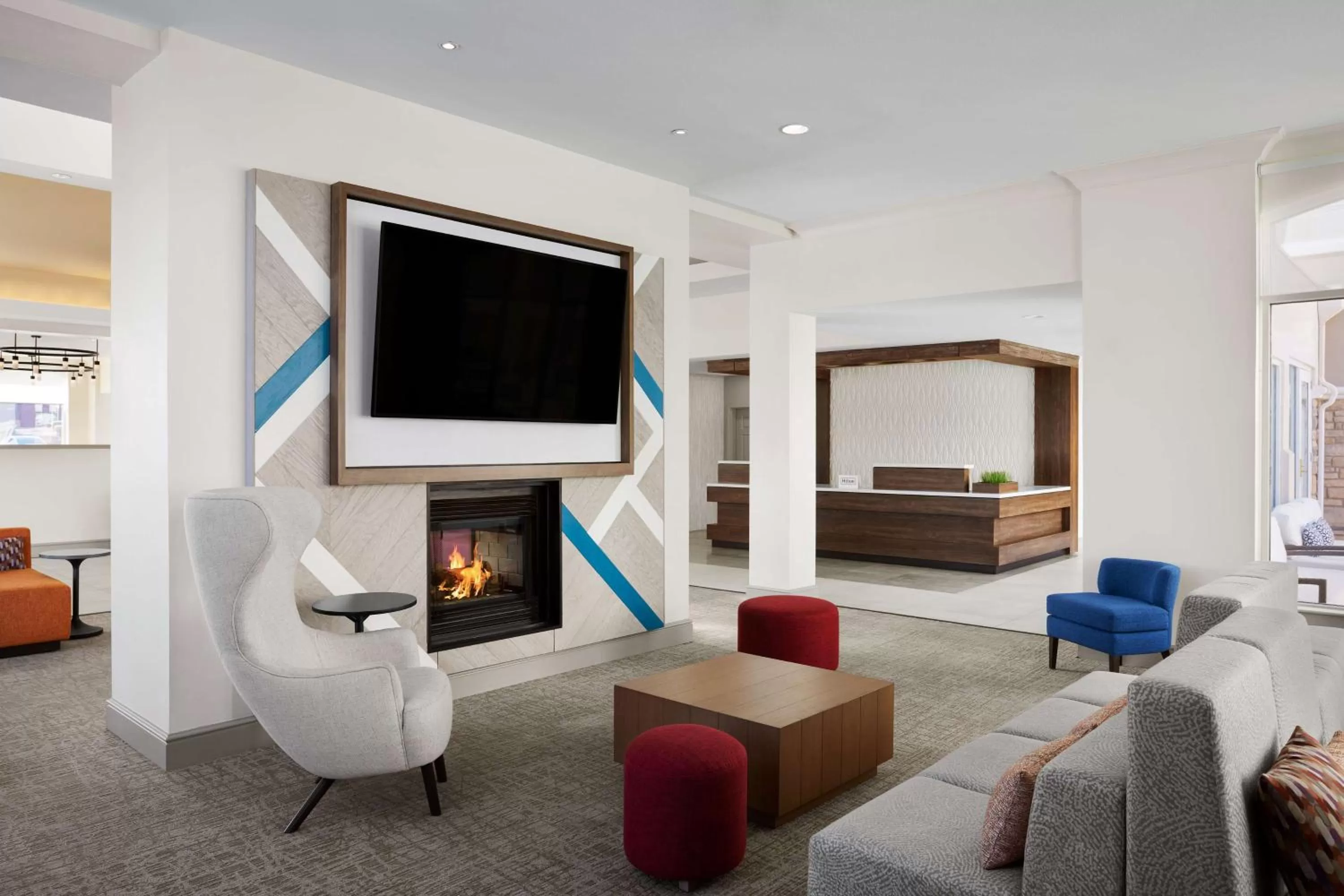 Lobby or reception in Hilton Garden Inn Las Vegas/Henderson