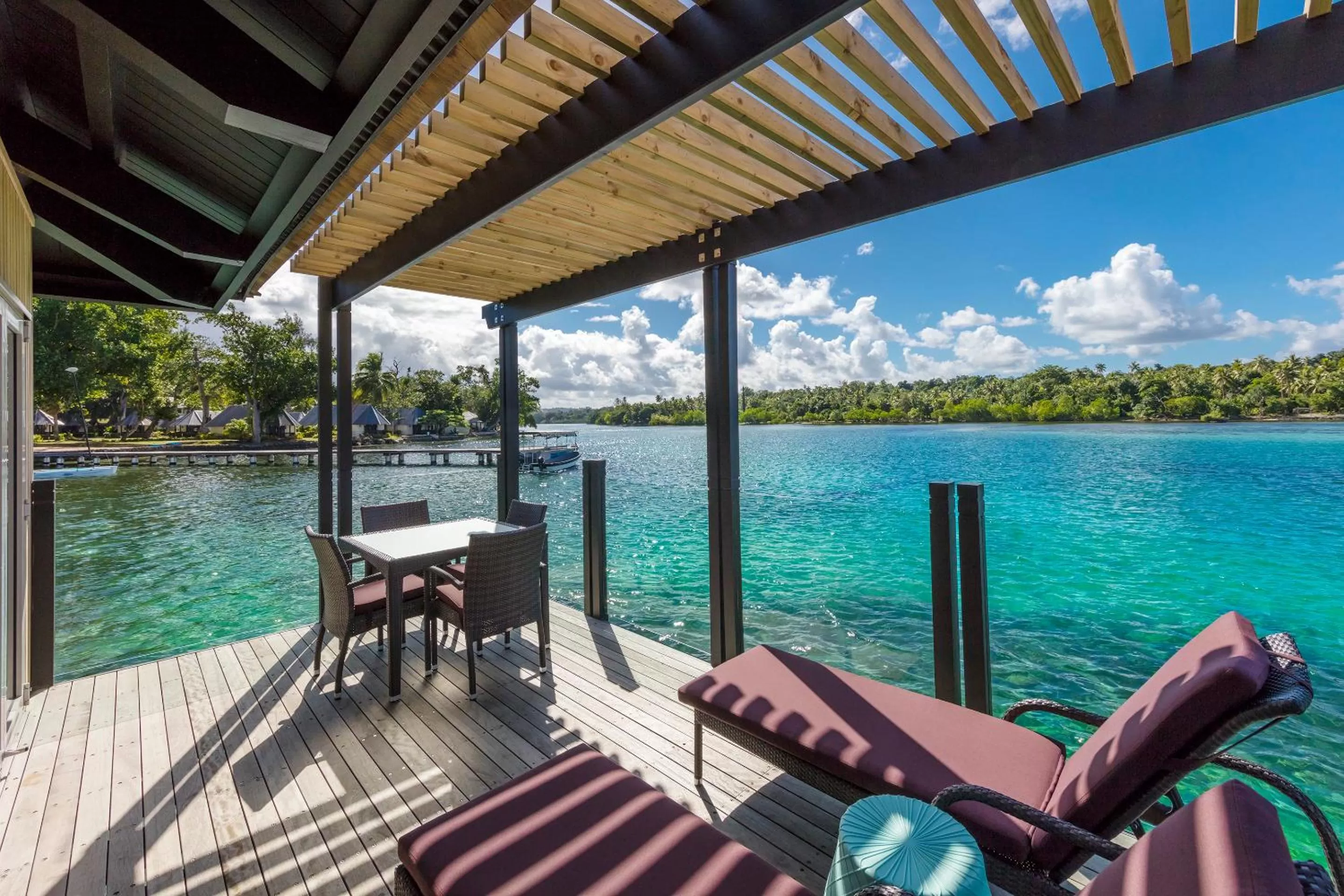Balcony/Terrace in Warwick Le Lagon Resort & Spa, Vanuatu