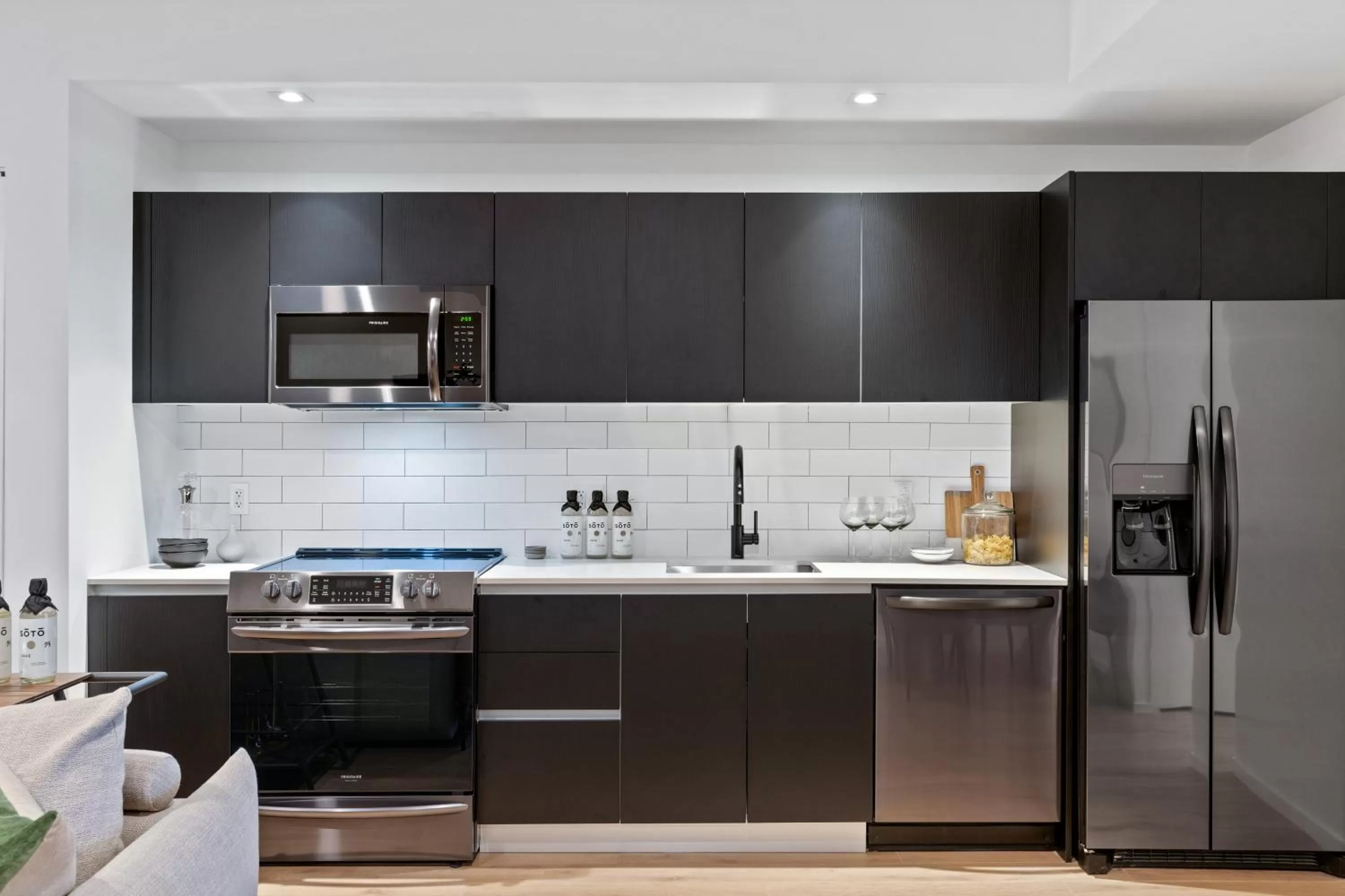 Kitchen or kitchenette in The Elser Hotel Miami - An All-Suite Hotel