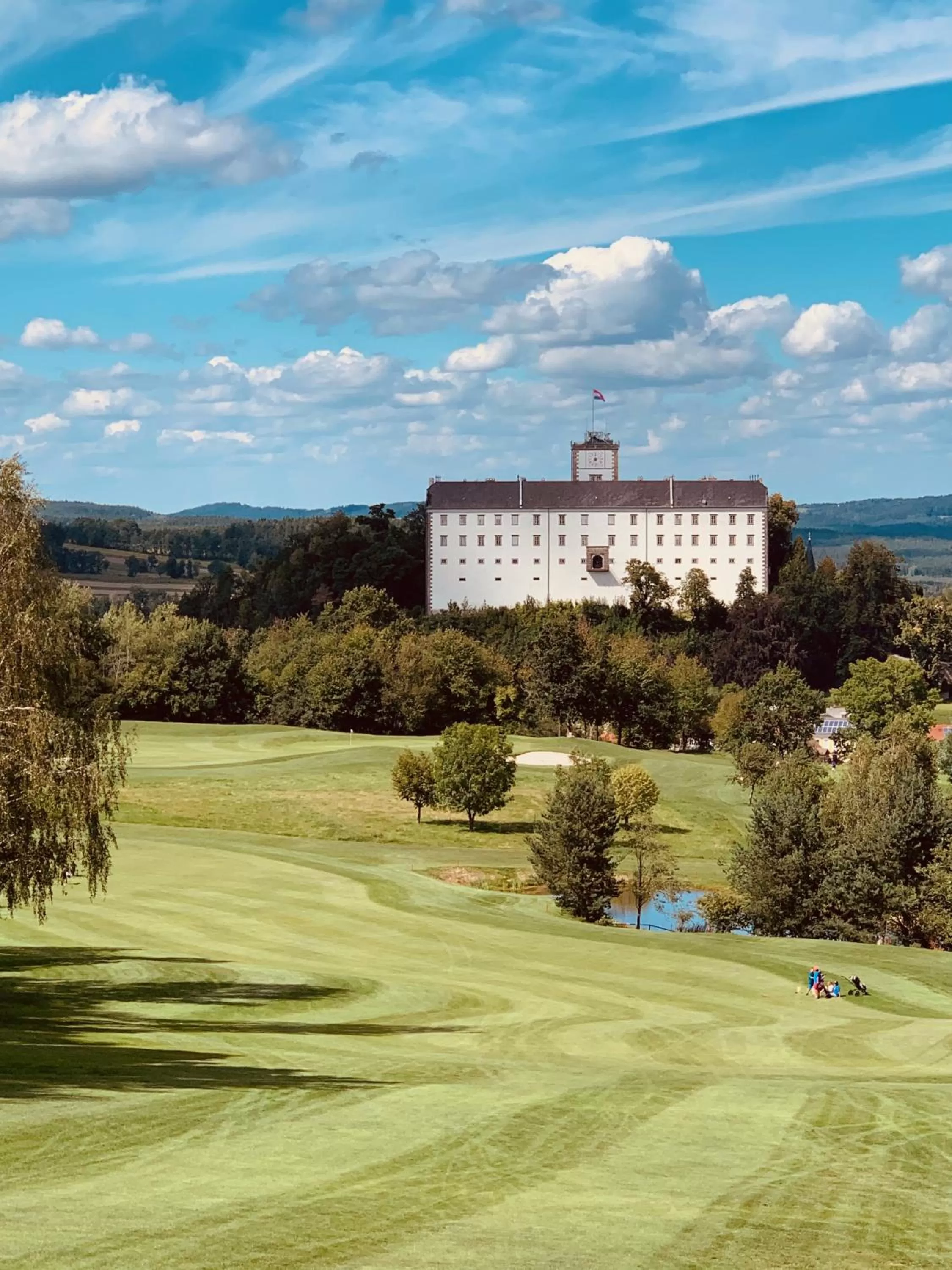 View (from property/room), Property Building in Hotel Hausschachen