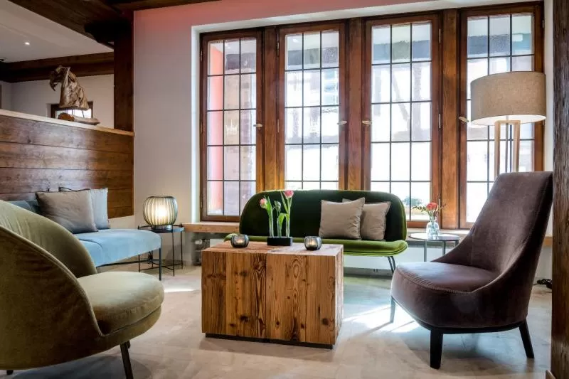 Lounge or bar, Seating Area in Hotel Krone